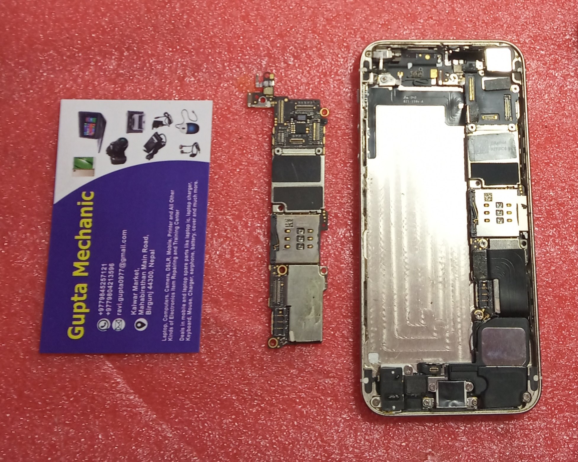 Iphone 5s motherboard replacement with touch id (fingerprint) and