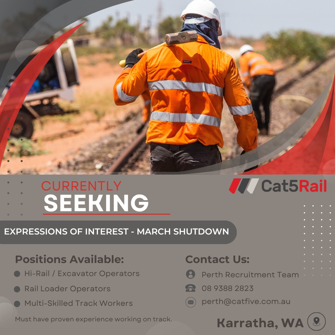 Cat 5 Rail | Port Hedland WA