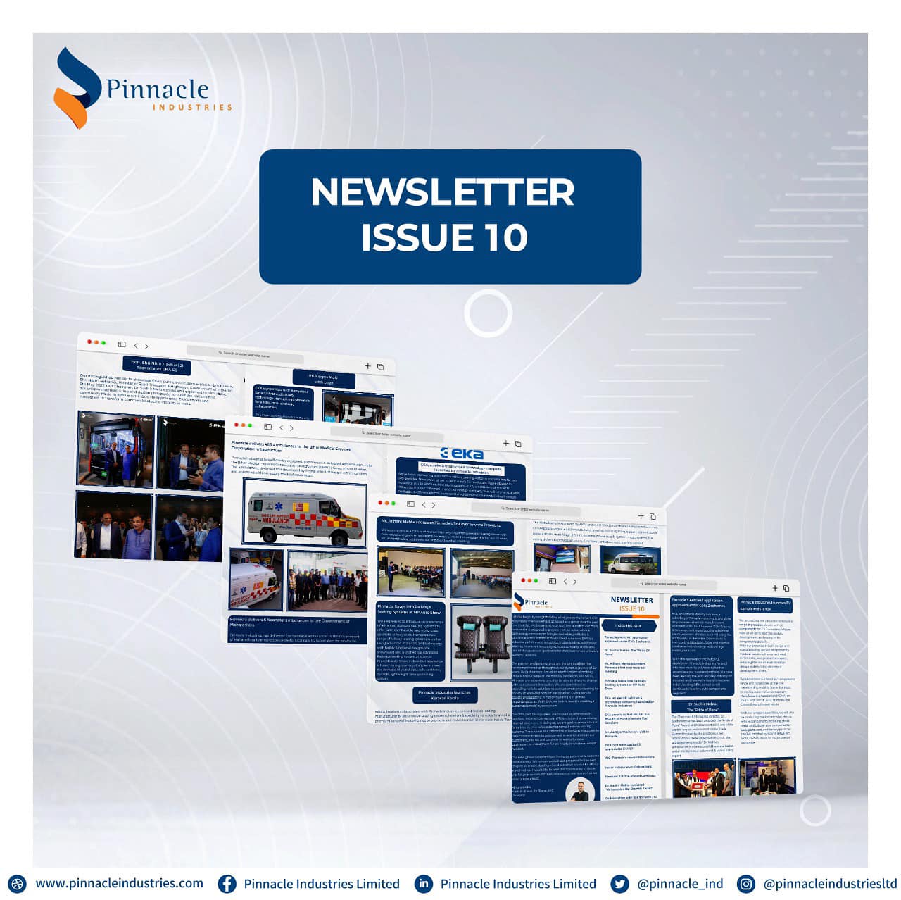 Pinnacle - Check out the latest edition of our newsletter to know more ...