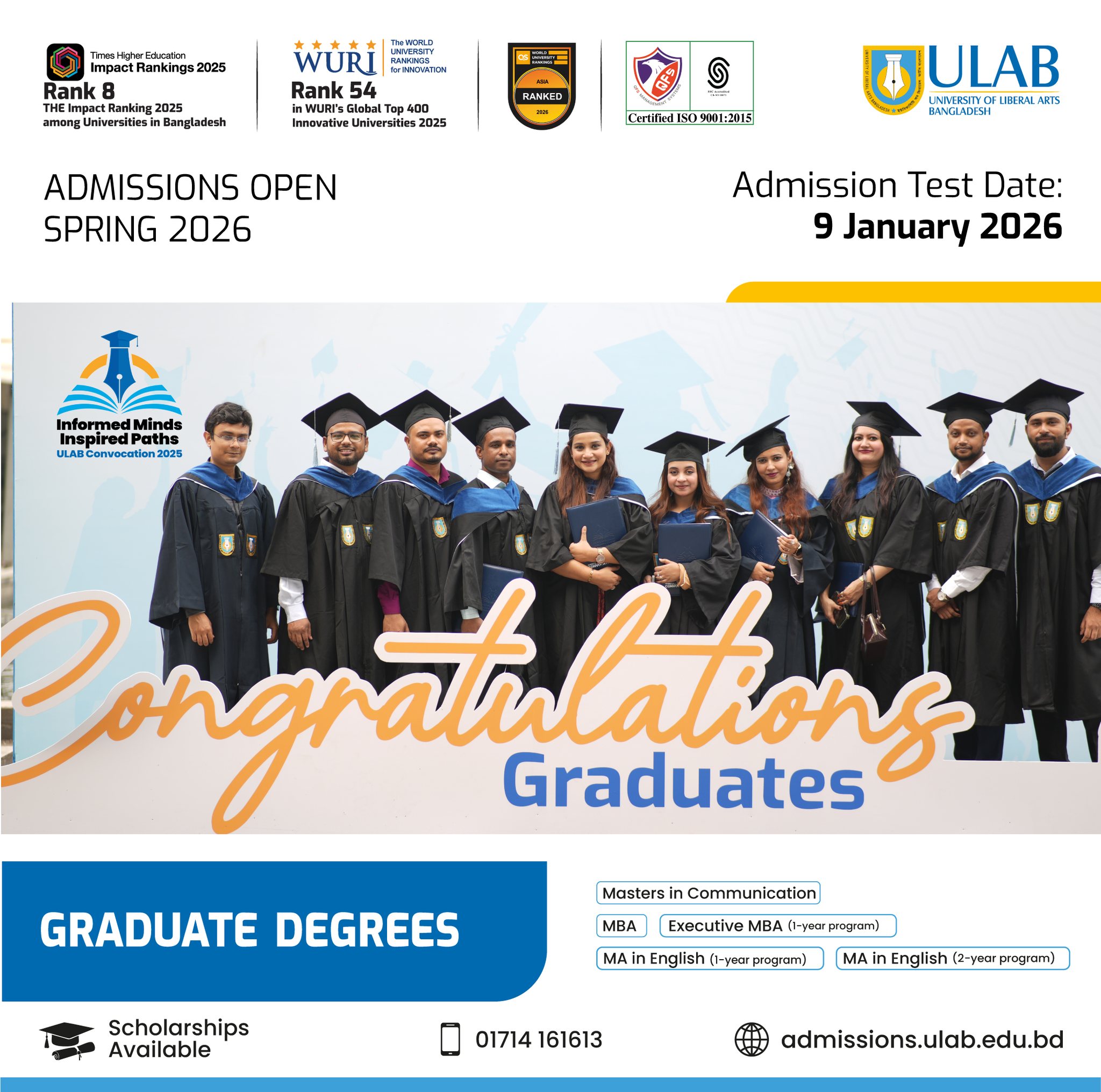 ULAB MA in English Program