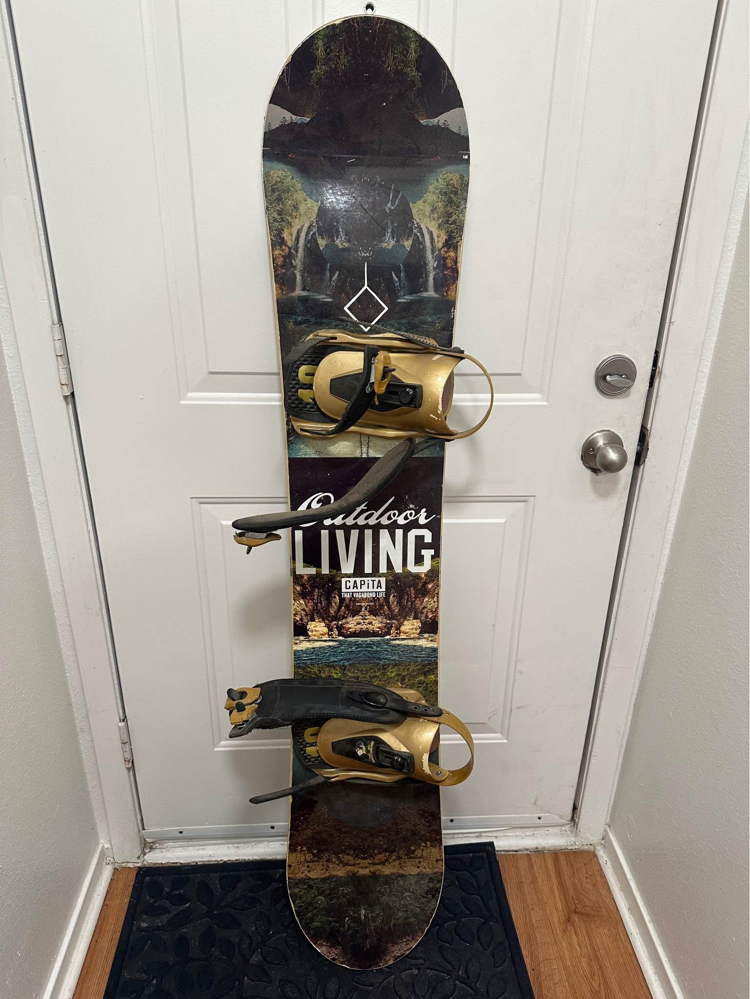 Used Capita Snowboard with bindings Asking $150 OBO