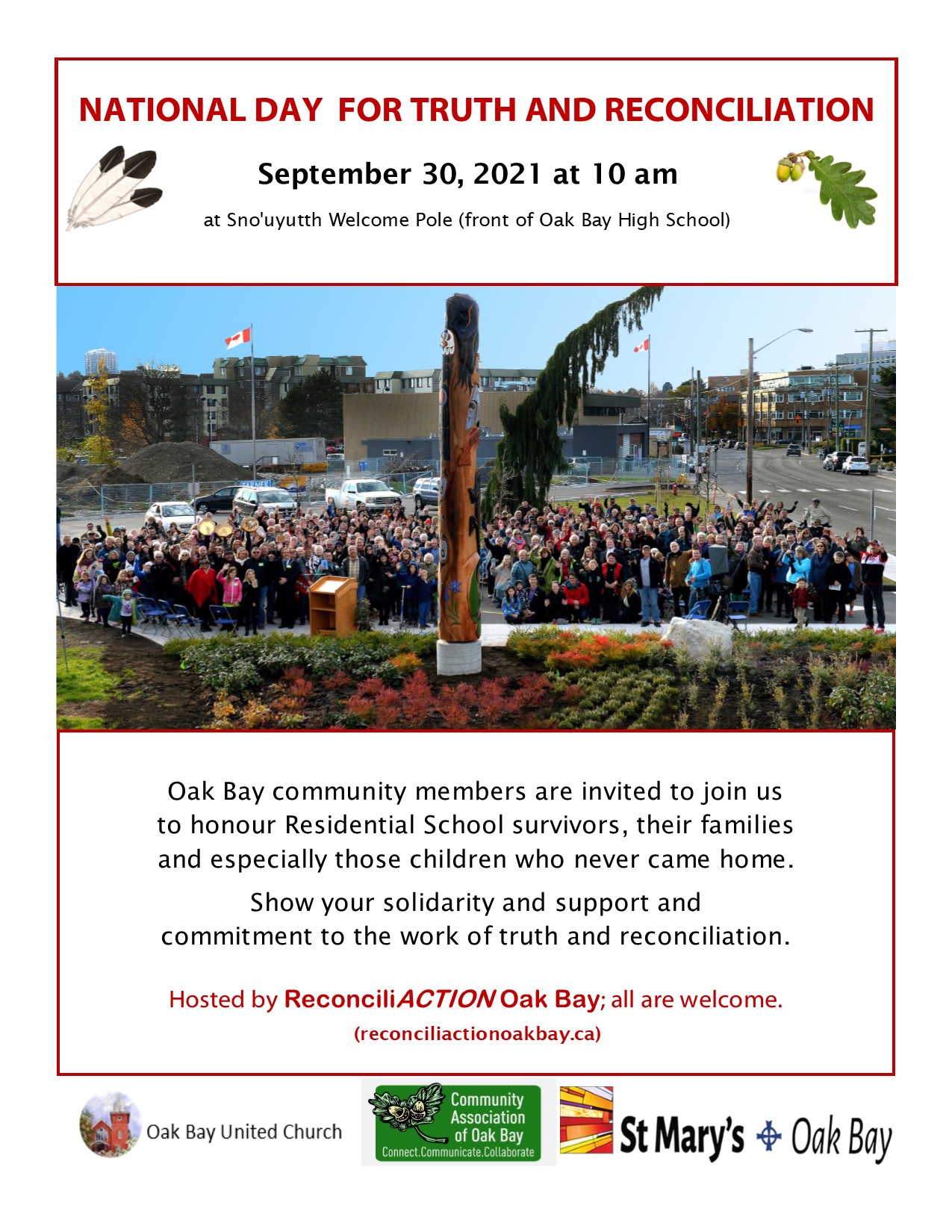 ReconciliAction Oak Bay