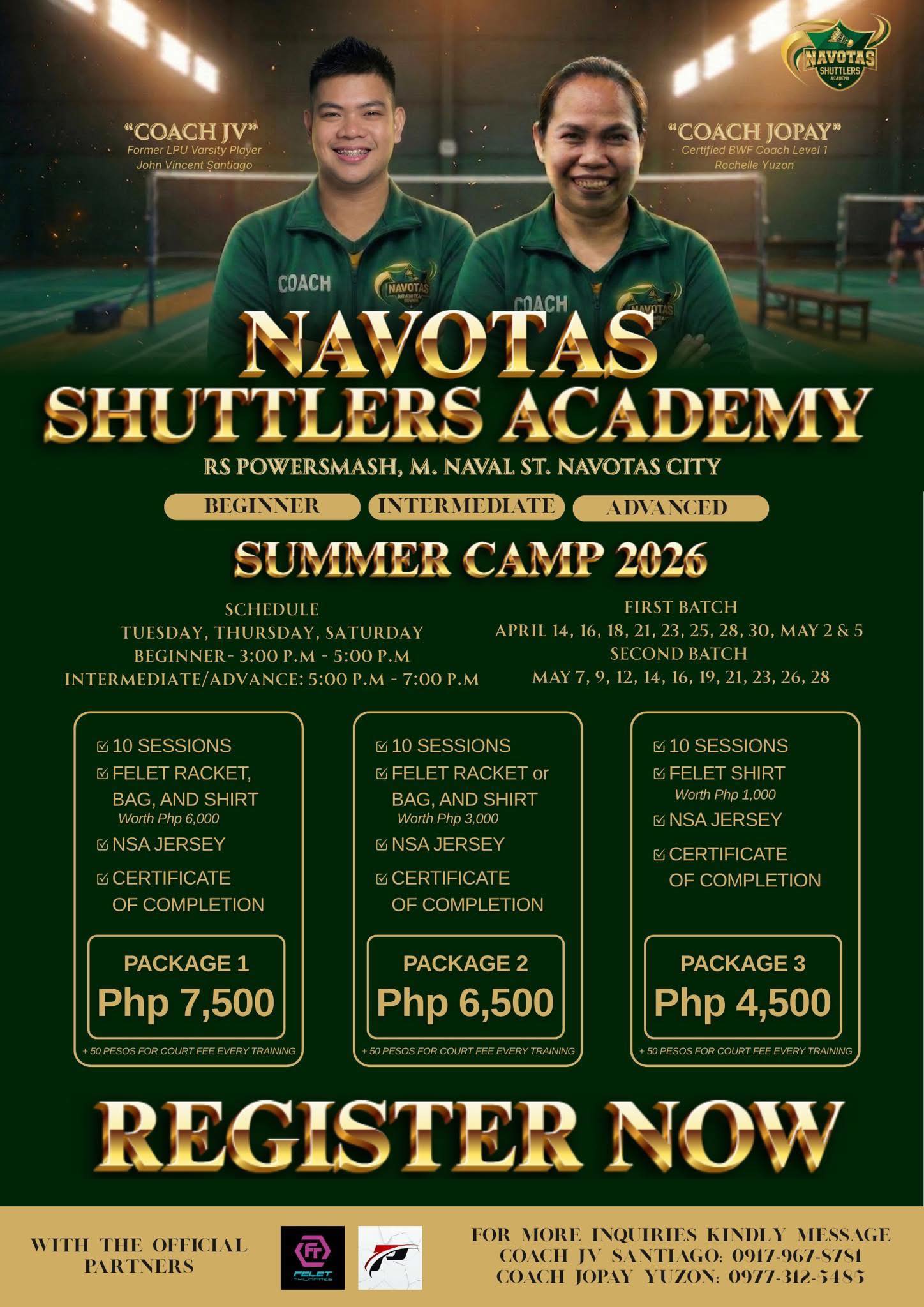Navotas Shuttlers Academy | Manila