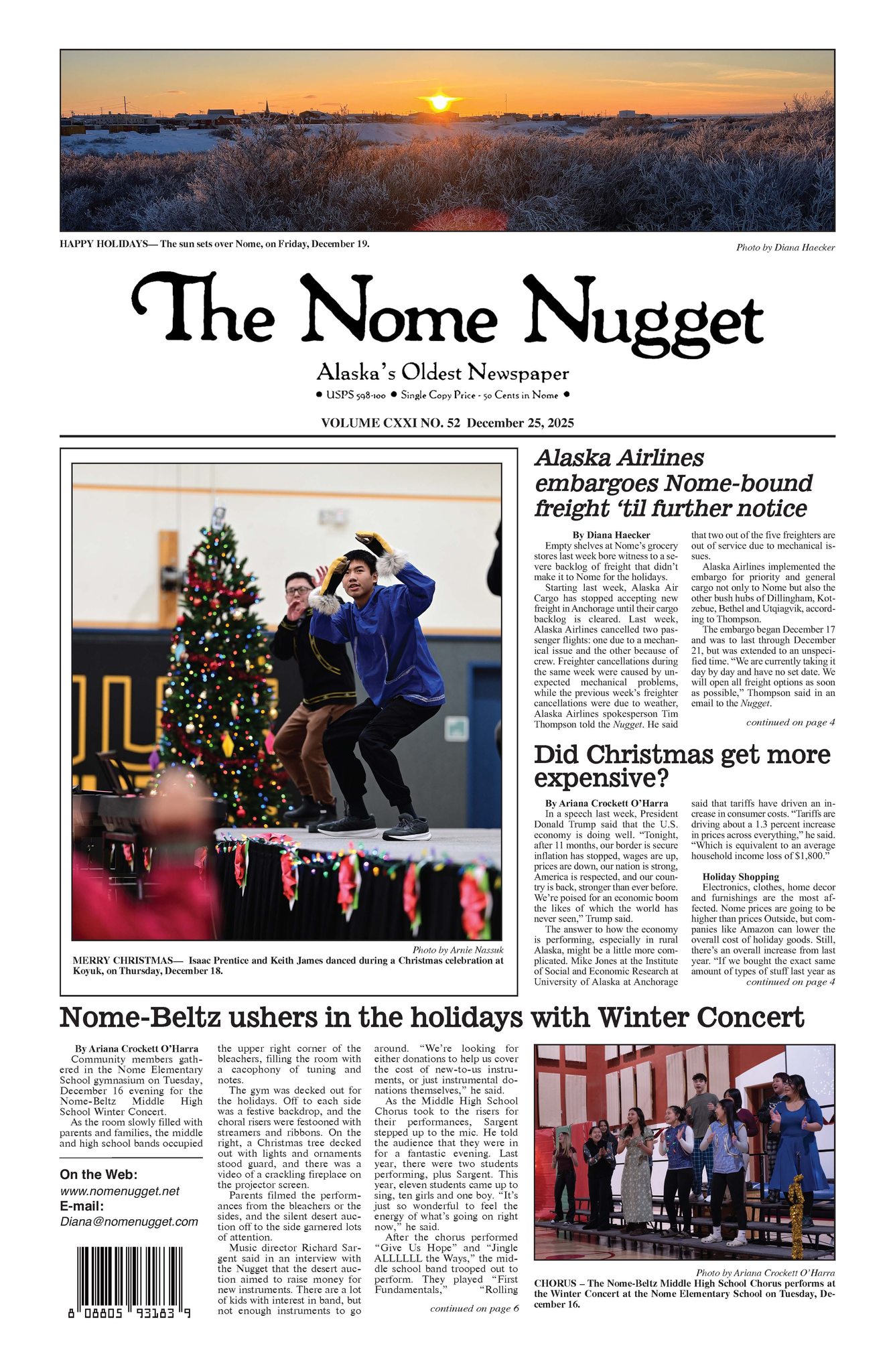 The Nome - Merry Christmas from crew of The Nome Nugget. | Facebook