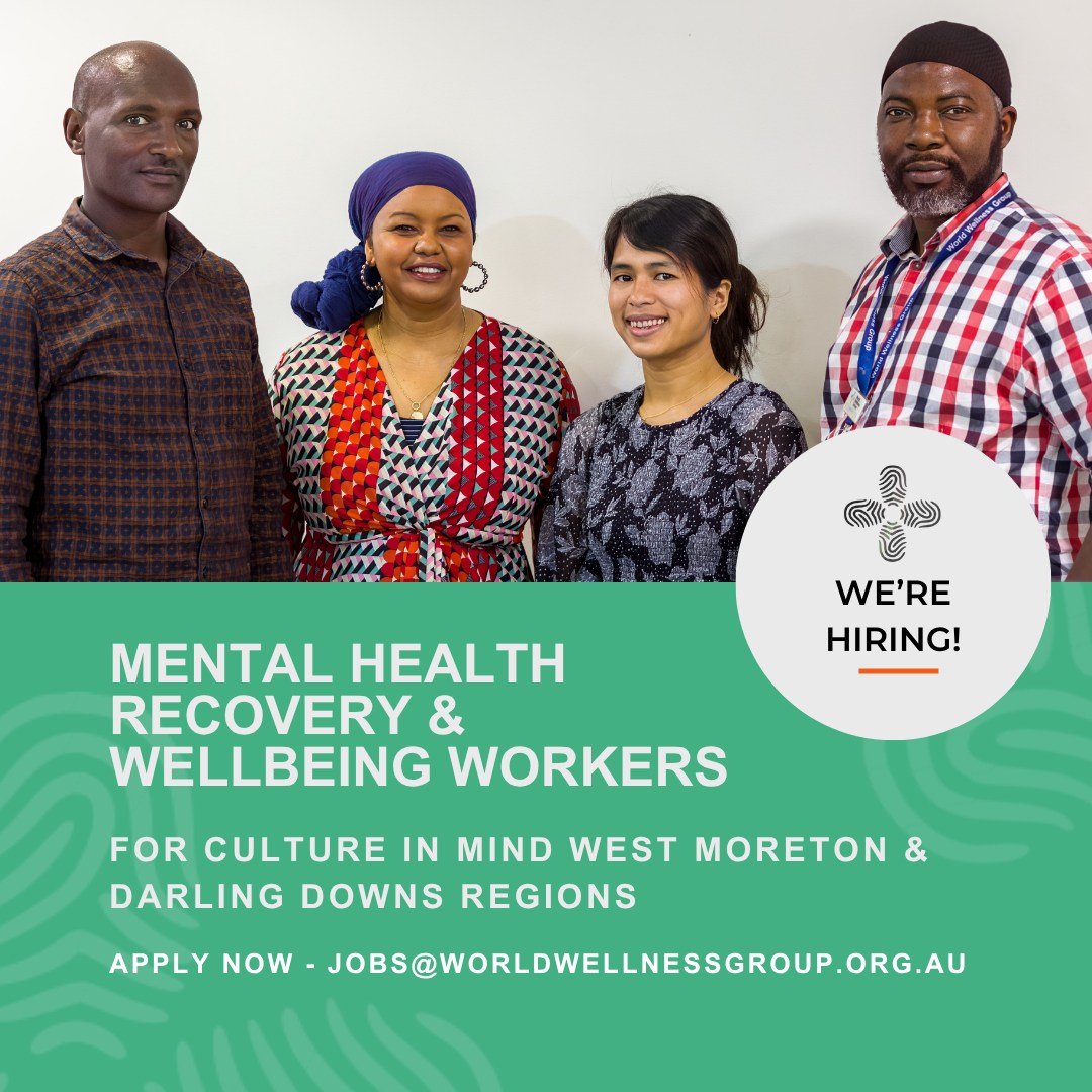 World - 📢 We're Hiring: Multicultural Mental Health Recovery ...