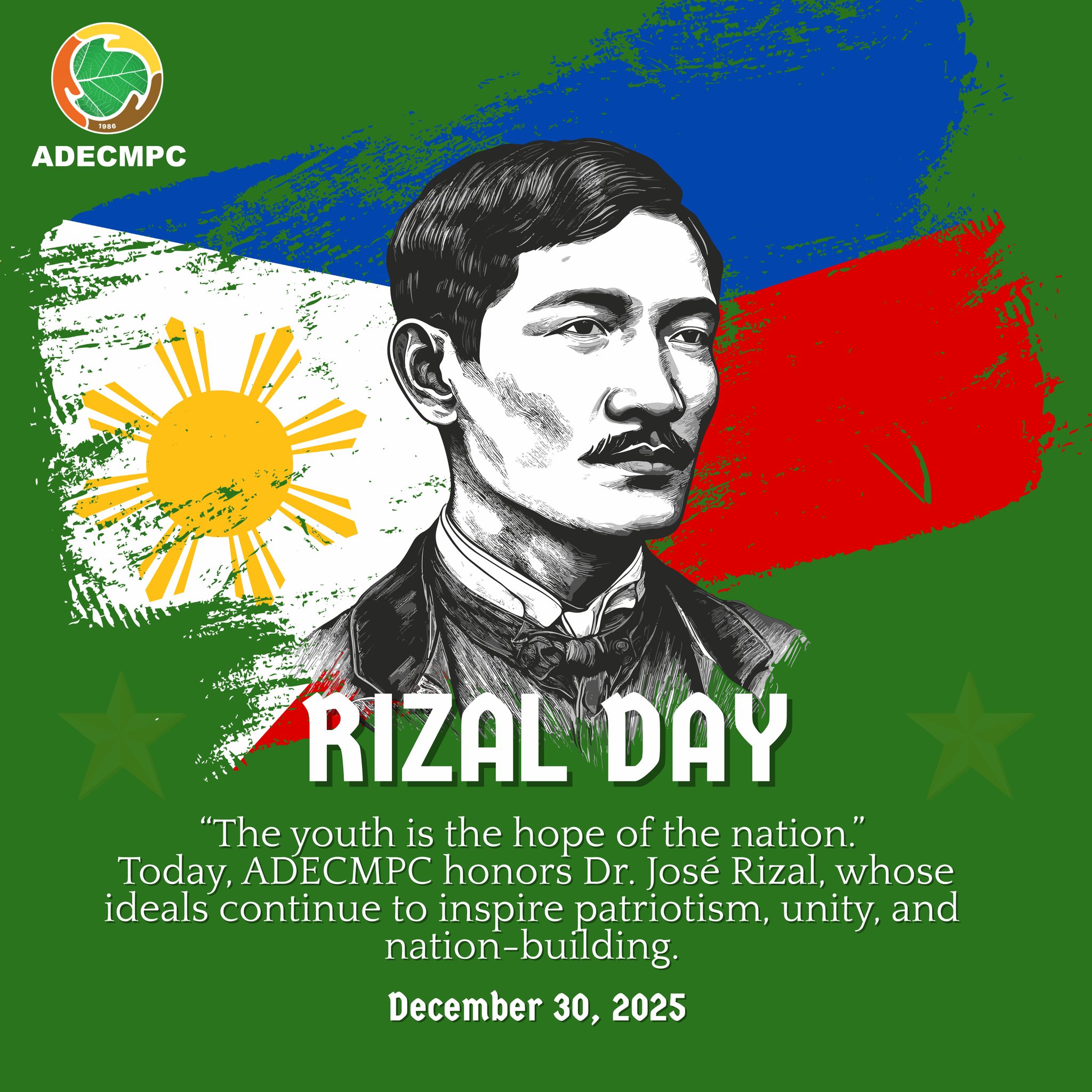 ADEC - ADECMPC honors the life and legacy of Dr. José Rizal, a symbol ...