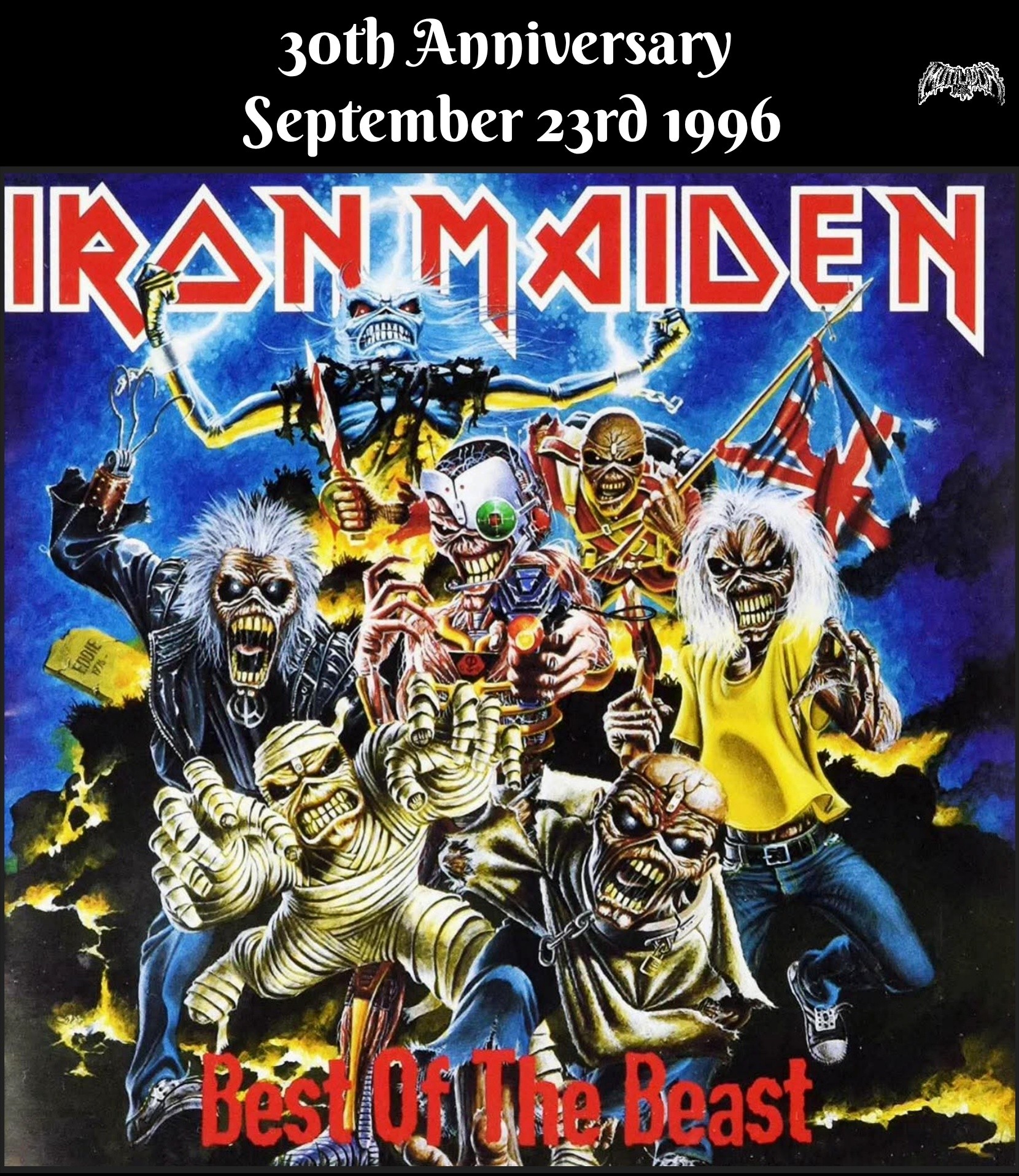 Iron Maiden's Best of the Beast limited edition double CD