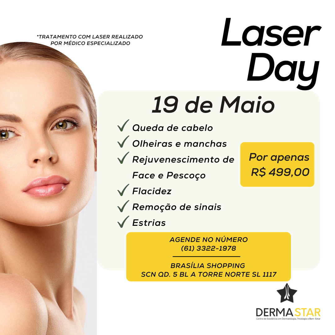 Derma Star - Chegou a sua vez de BRILHAR com o nosso...