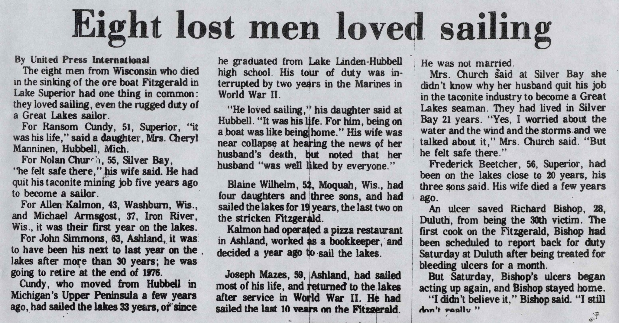 Northern - Our Wisconsin Historical Society archive sent us this ...