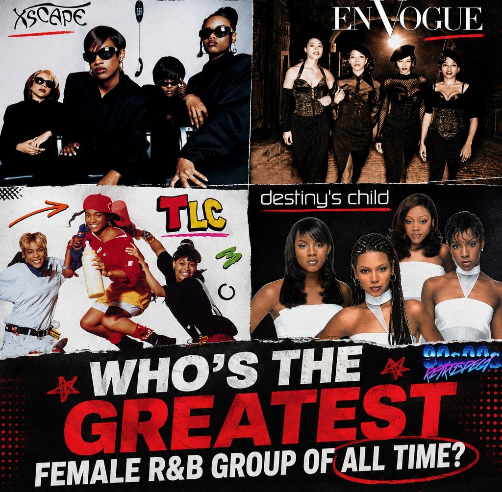 Rank 'em. Which 90s R&B group had the strongest catalog? * TLC