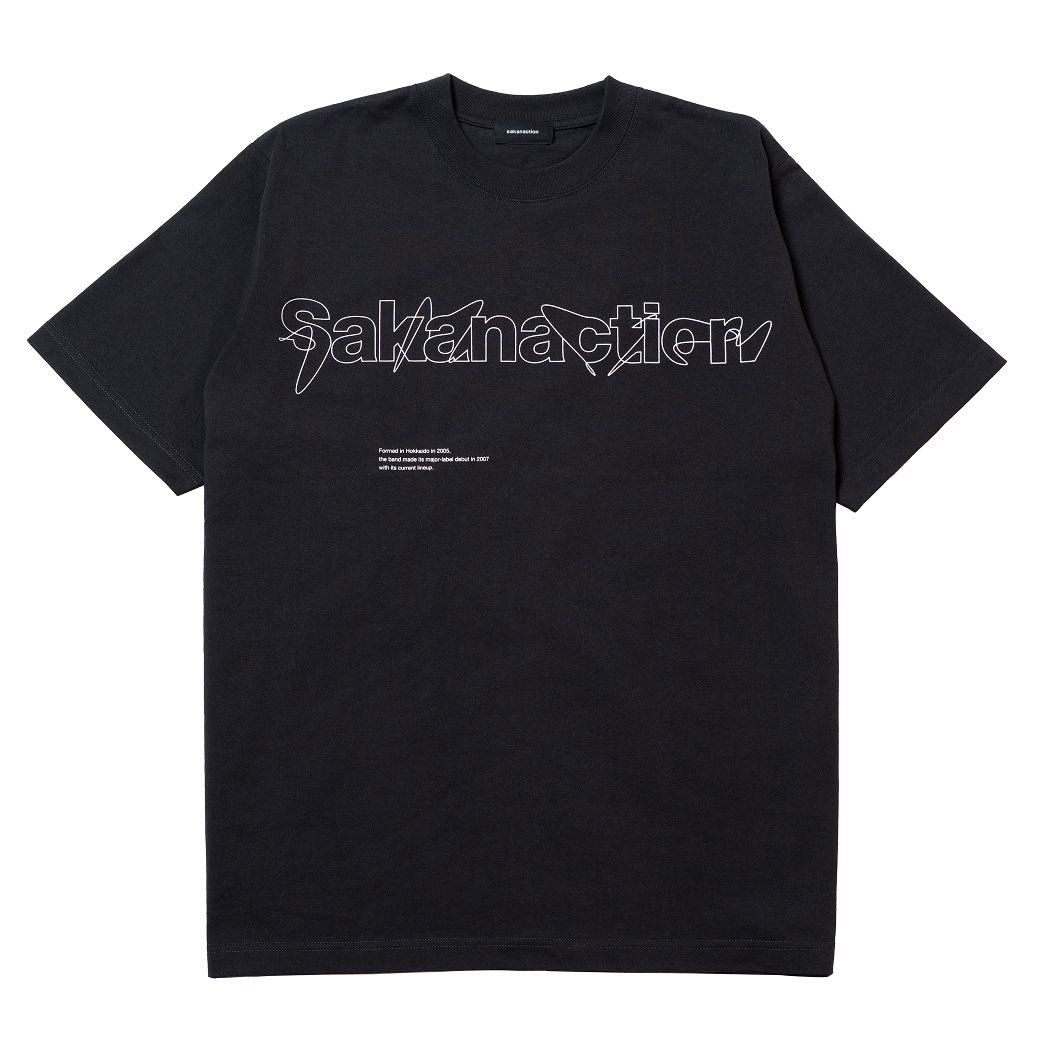 sakanaction LOGO TEE ￥4,000 フロント・バックどちらにも