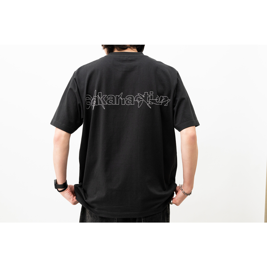 sakanaction LOGO TEE ￥4,000 フロント・バックどちらにも