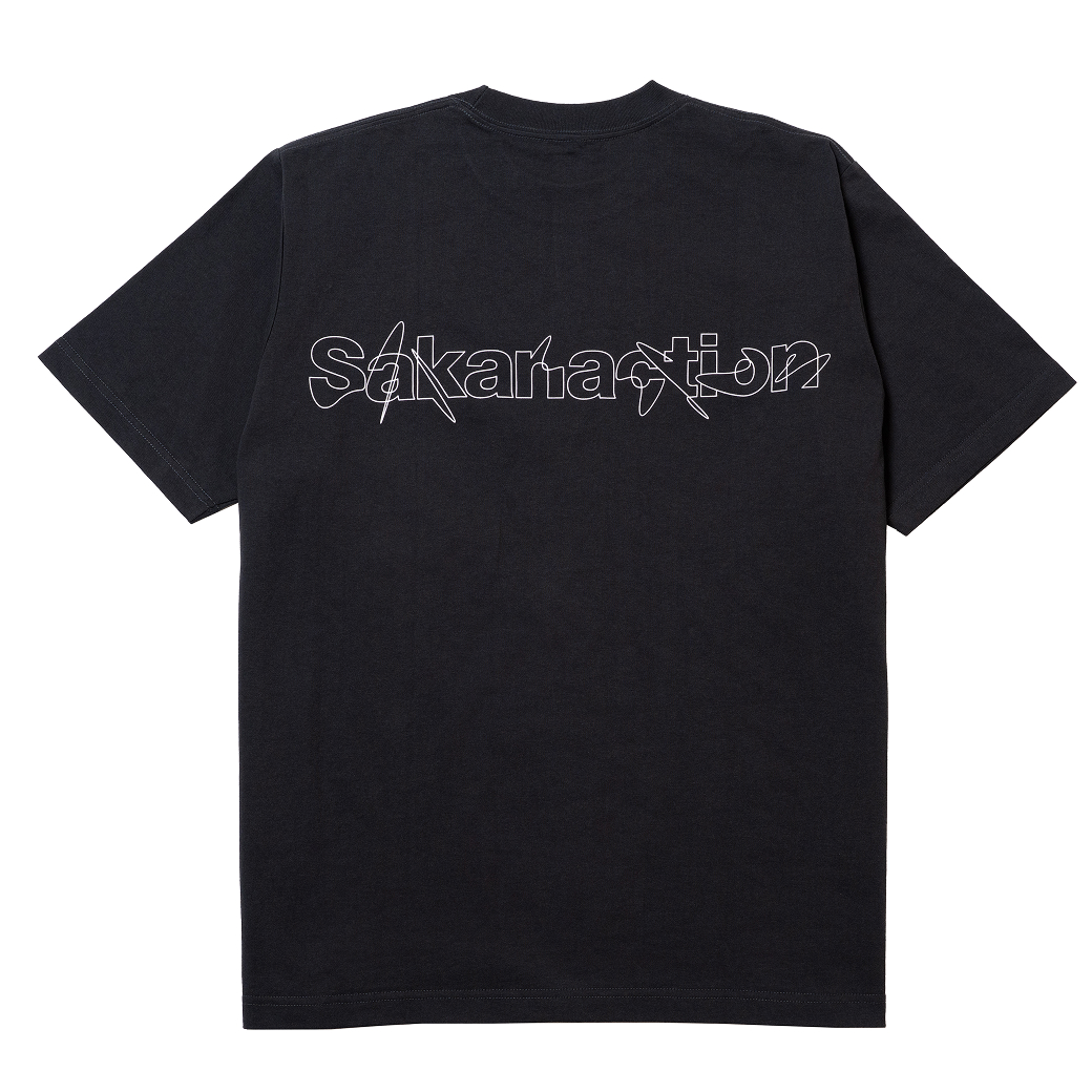 sakanaction LOGO TEE ￥4,000 フロント・バックどちらにも