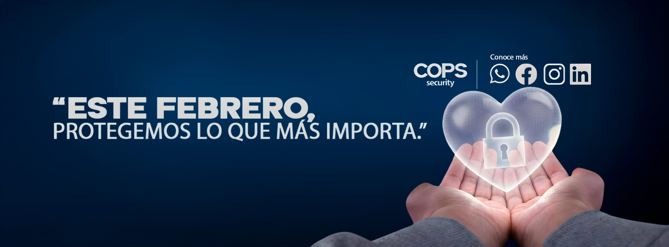 COPS - En febrero celebramos el cariño, el compromiso y el cuidado ...