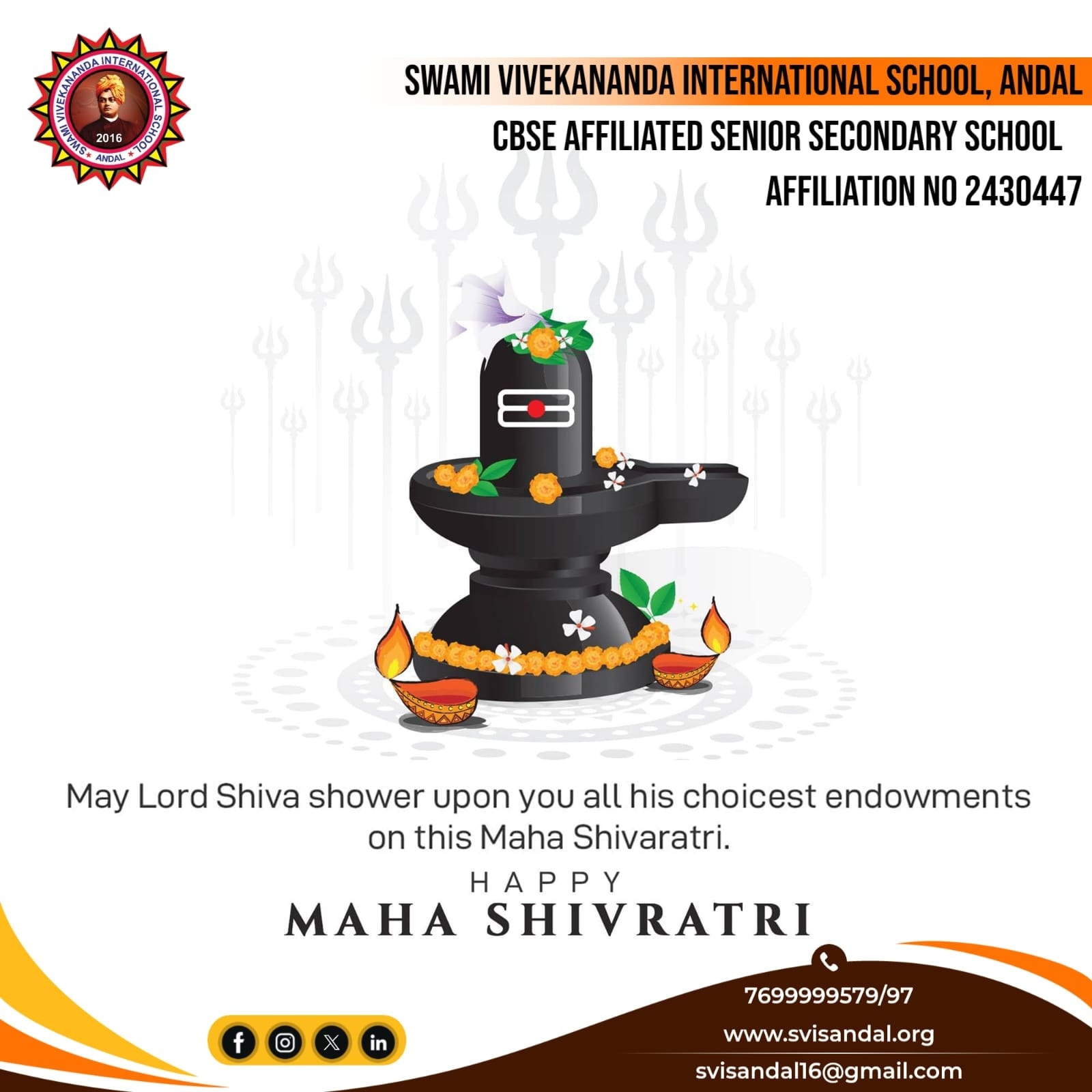 Swami - Maha Shivaratri Wishes On the sacred occasion of Maha ...
