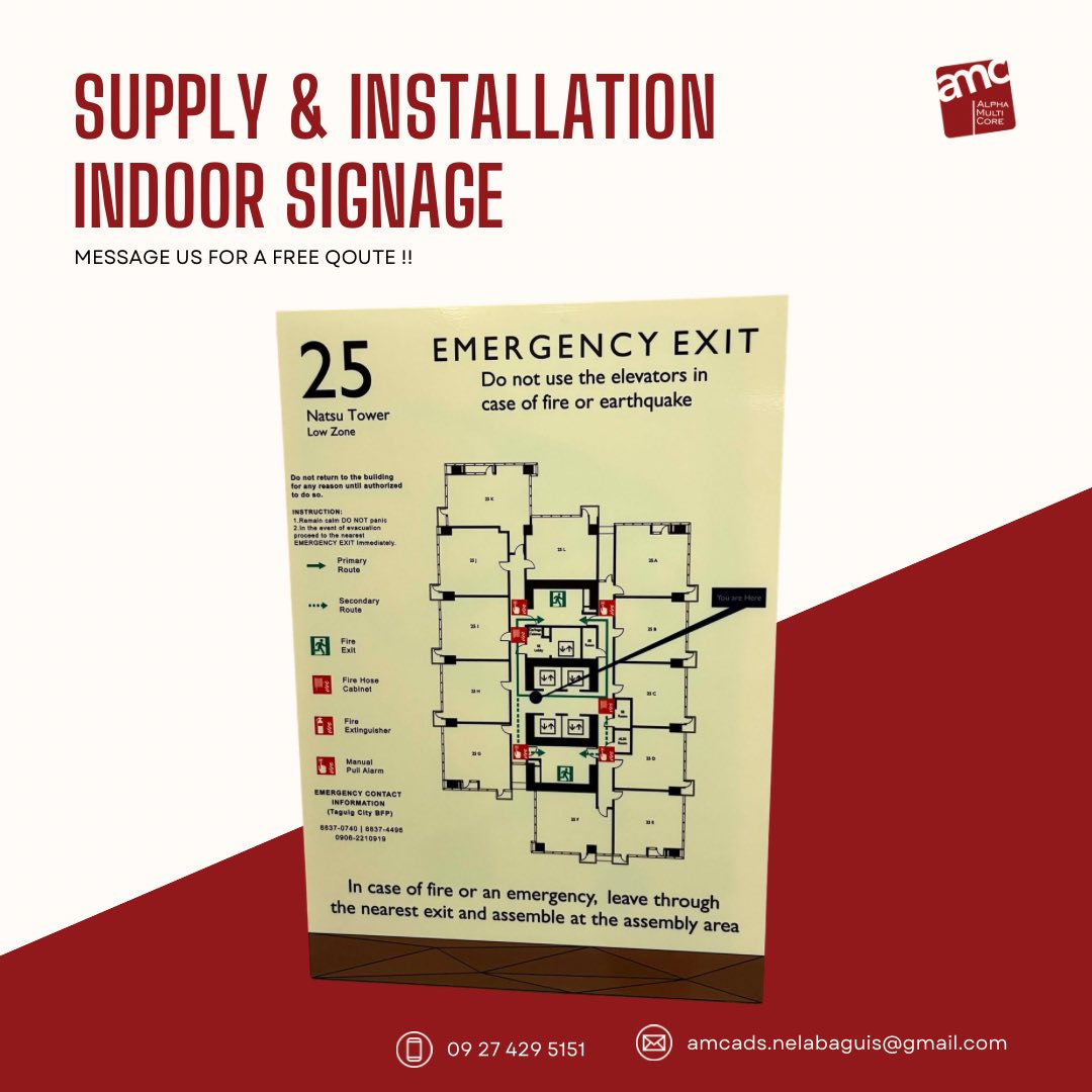 Signage Fabrication by AMC | Rizal