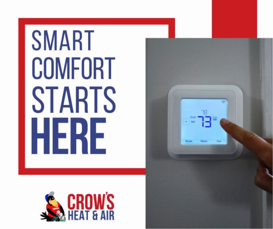 💡 Your thermostat might be smarter... - Crow's Heat & Air | Facebook