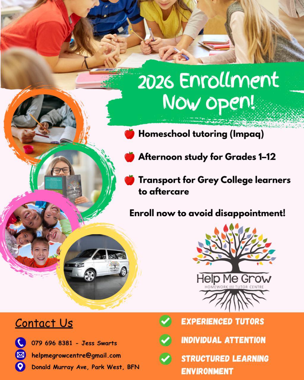 Help Me Grow Homework and Tutor Centre