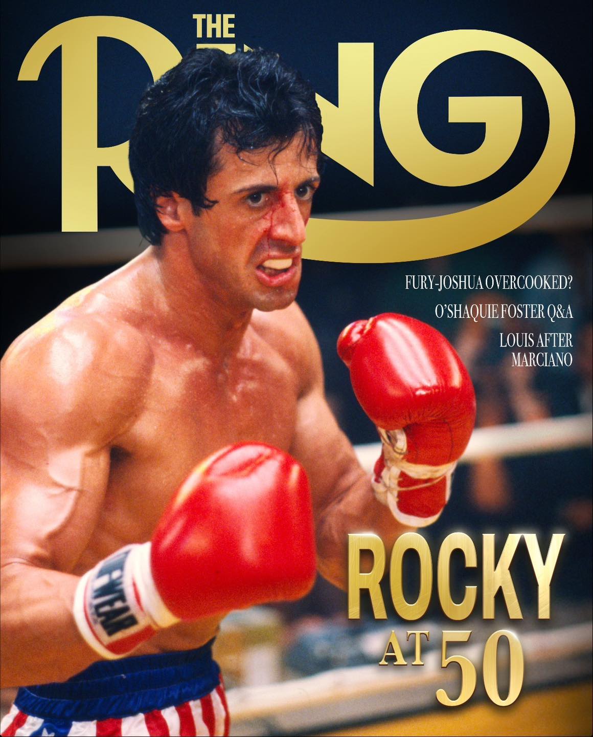 The Ring's September issue featuring cover star Shakur Stevenson