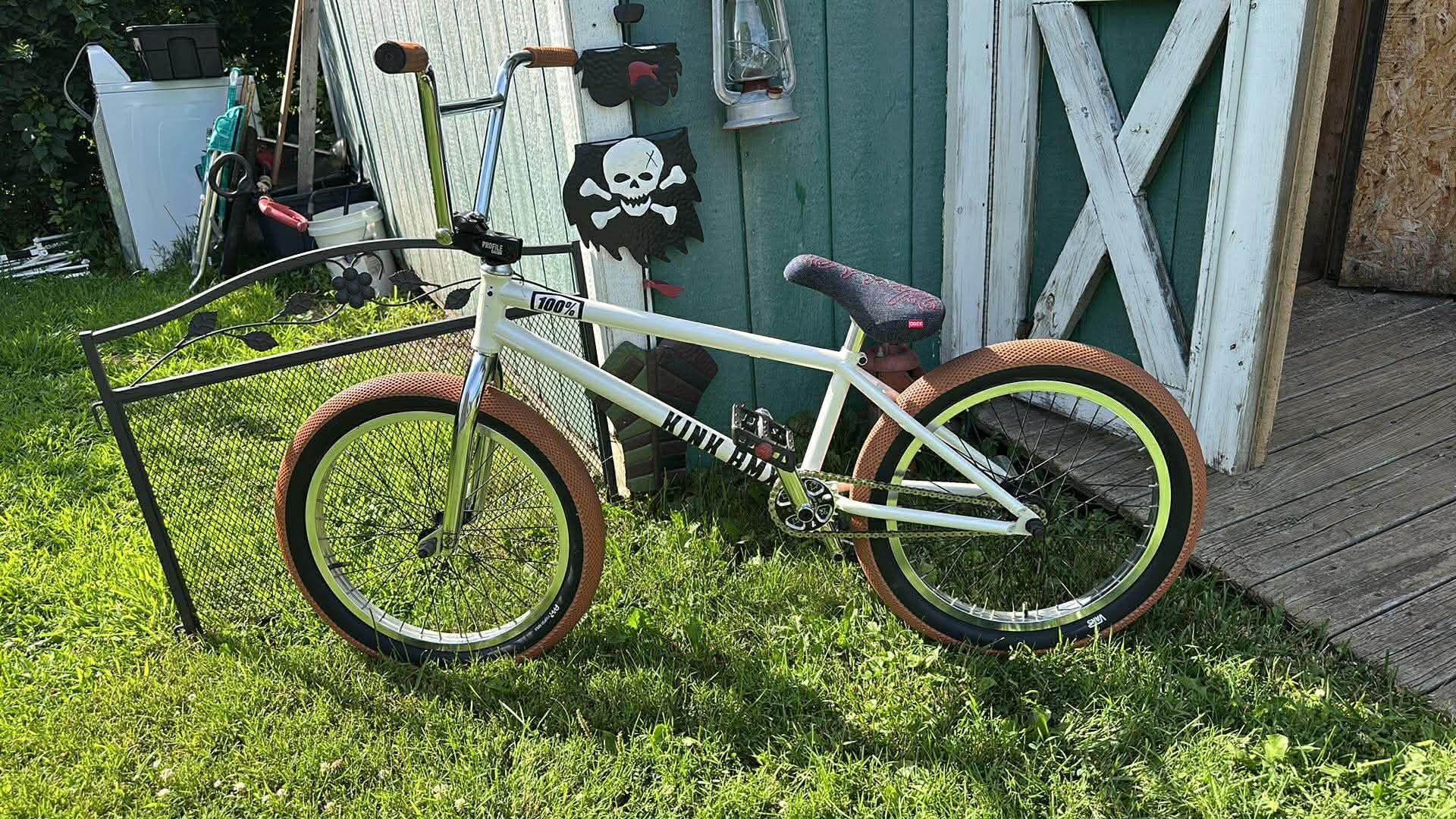 Kink Titan 2 BMX bike with custom parts