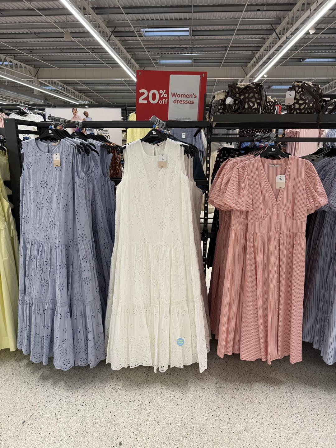 20% Off Ladies Dresses in store at Tu Clothing! 😲 With the warmer weather finally here this is a fantastic time to stock up on summer or holiday outfits