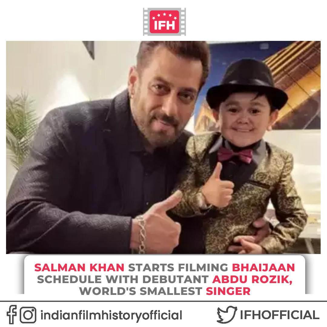 Bollywood actor Salman Khan who was... - Indian Film History | Facebook
