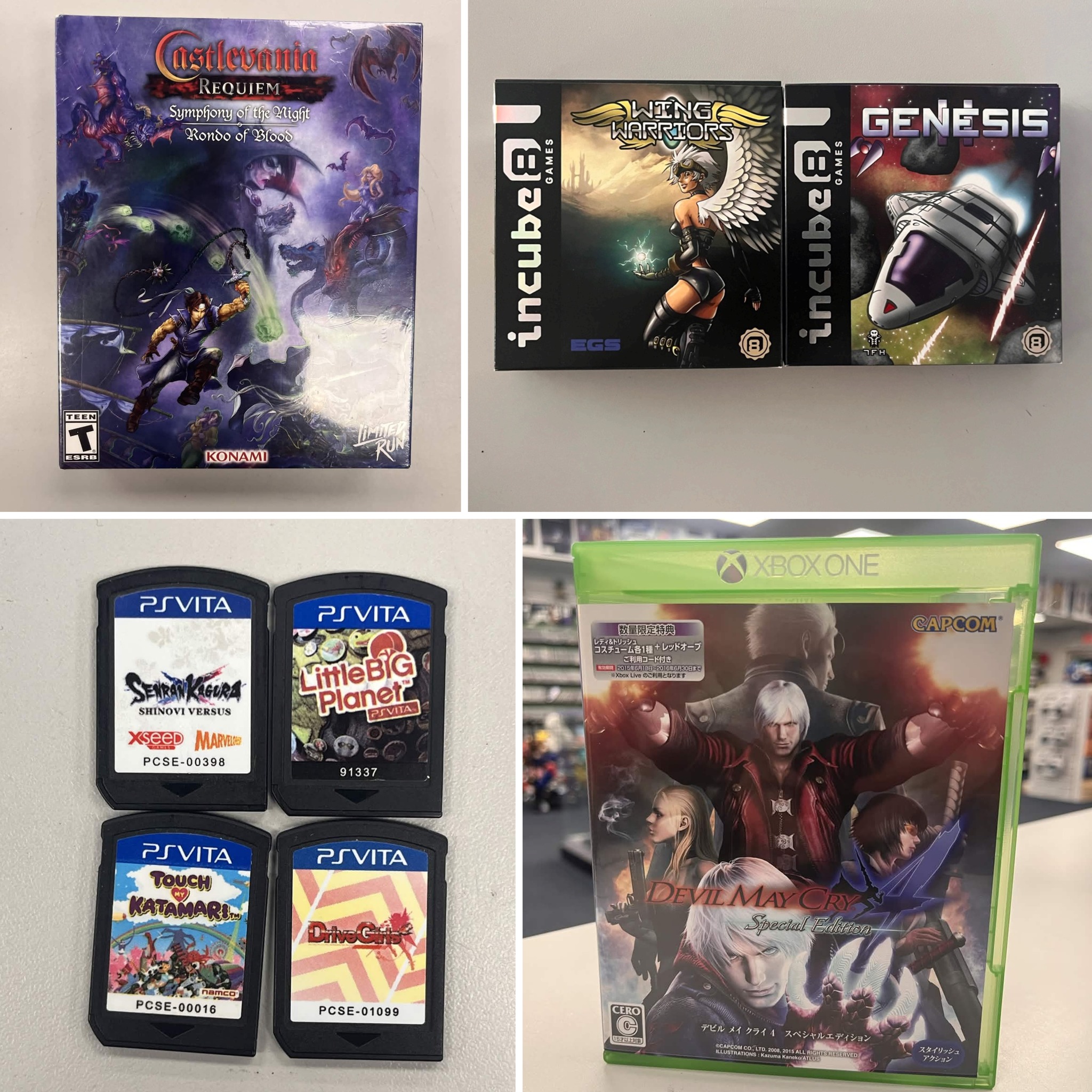A few items of interest just came including a bunch of Xbox One games!