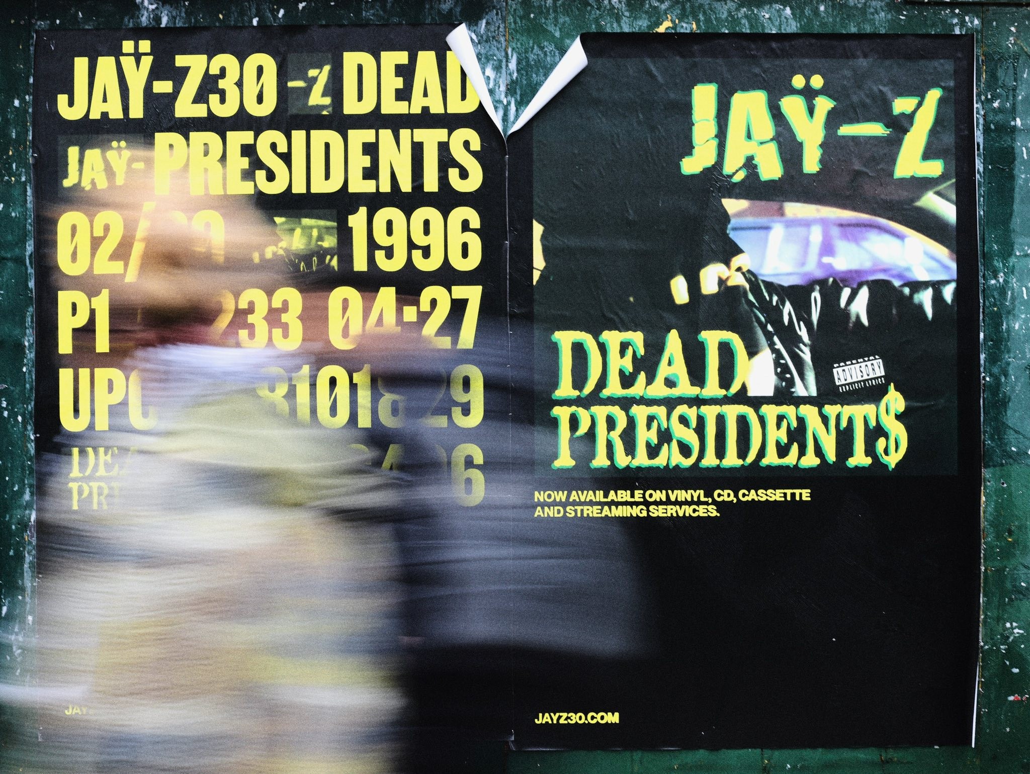 JAŸ-Z “Dead Presidents” Now streaming for the first time. JAYZ30.com