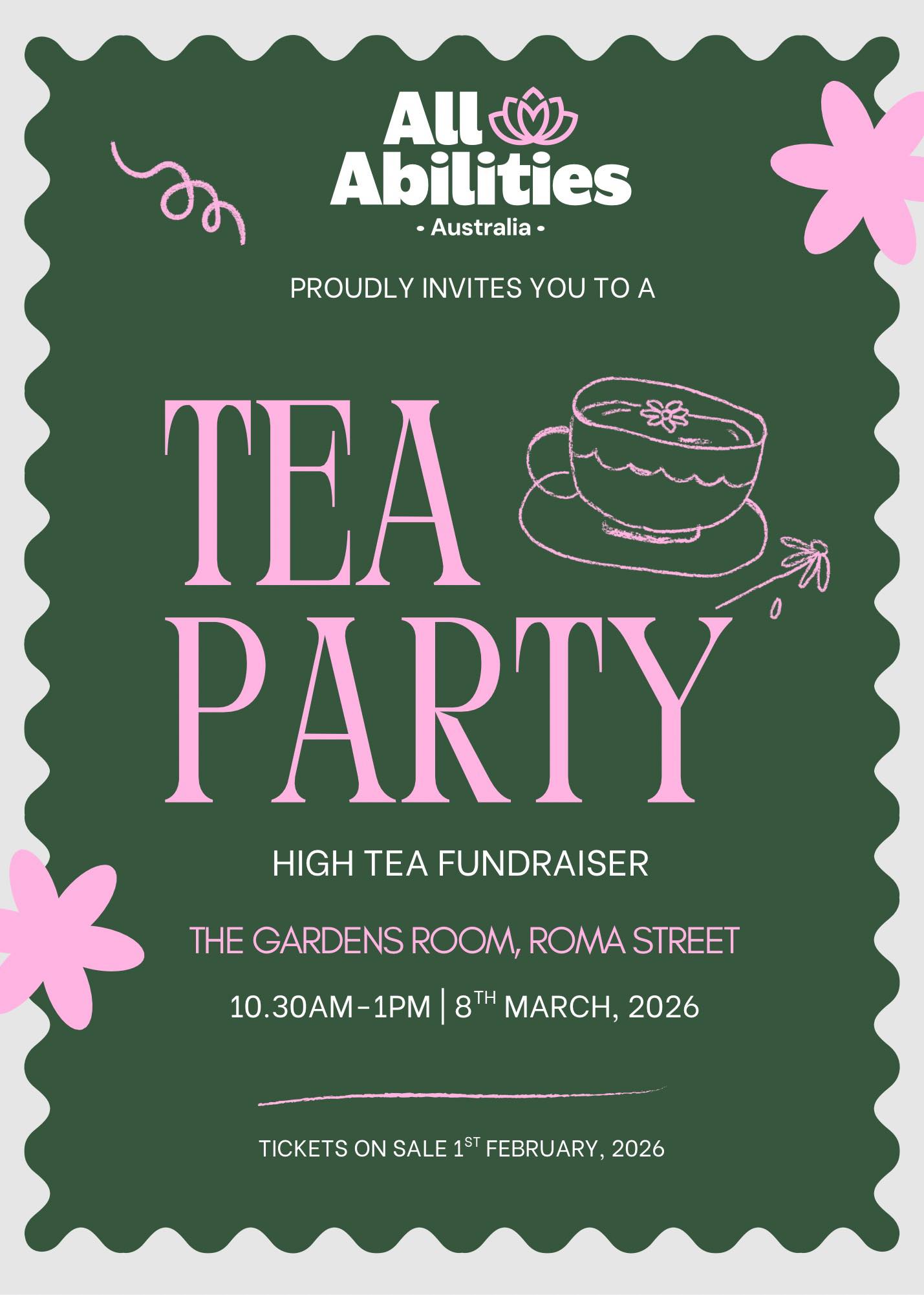 All - 🌸 Tickets On Sale Soon 🌸 You’re invited to A Tea Party – AAA High ...