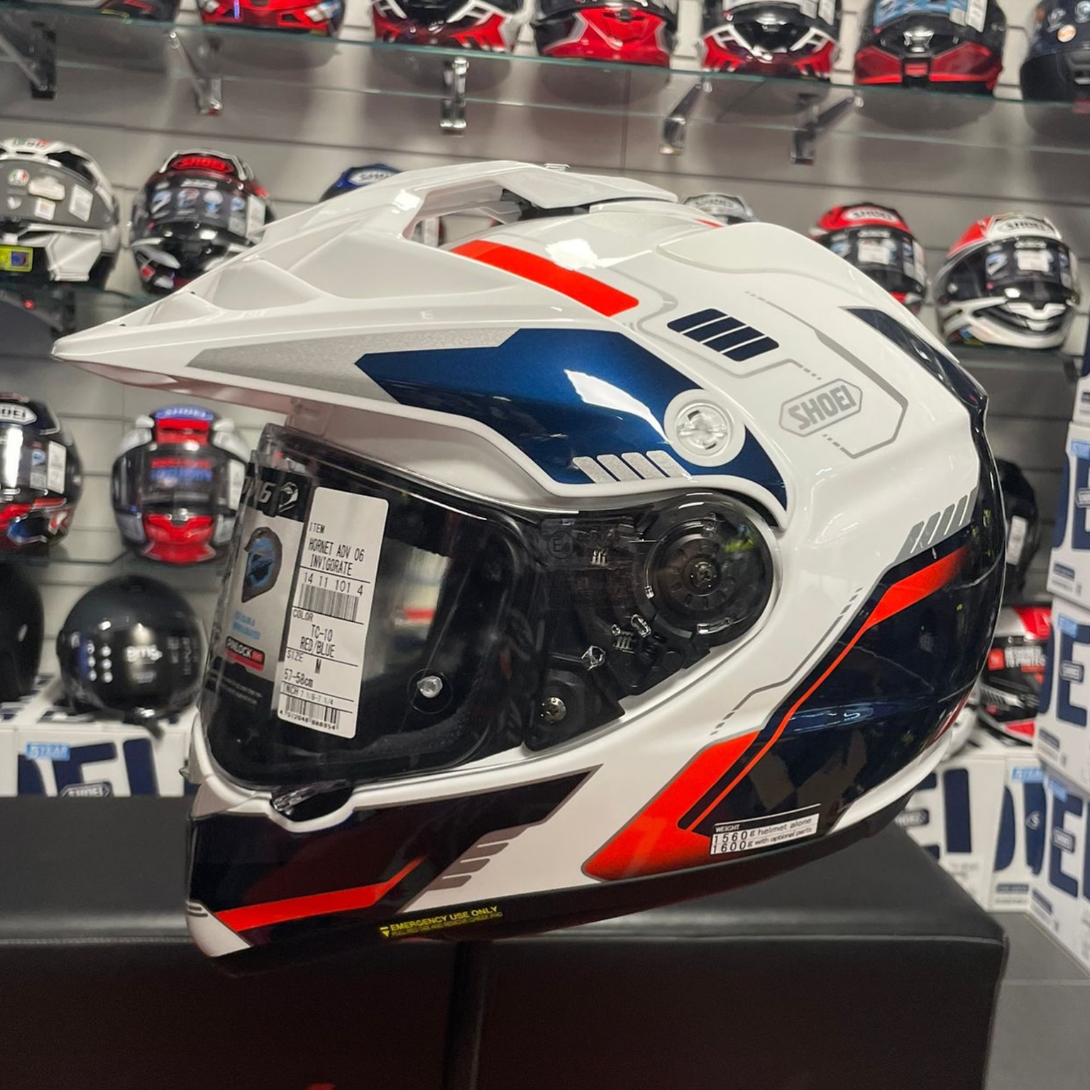 SHOEI HORNET ADV 06 INVIGORATE TC-10 Shoei Italia #shoei