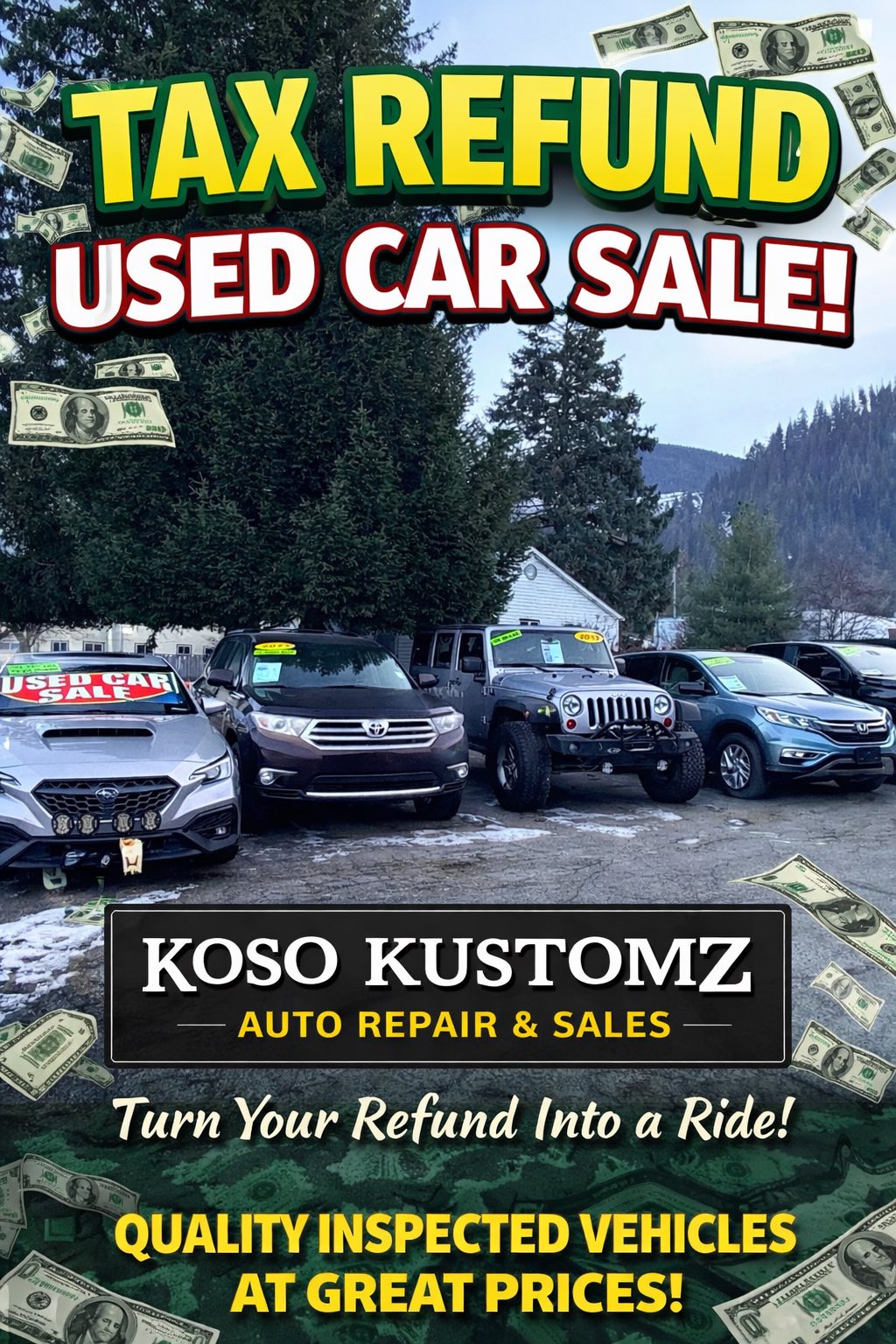 Koso Kustomz Auto Repair & Sales | Osburn ID