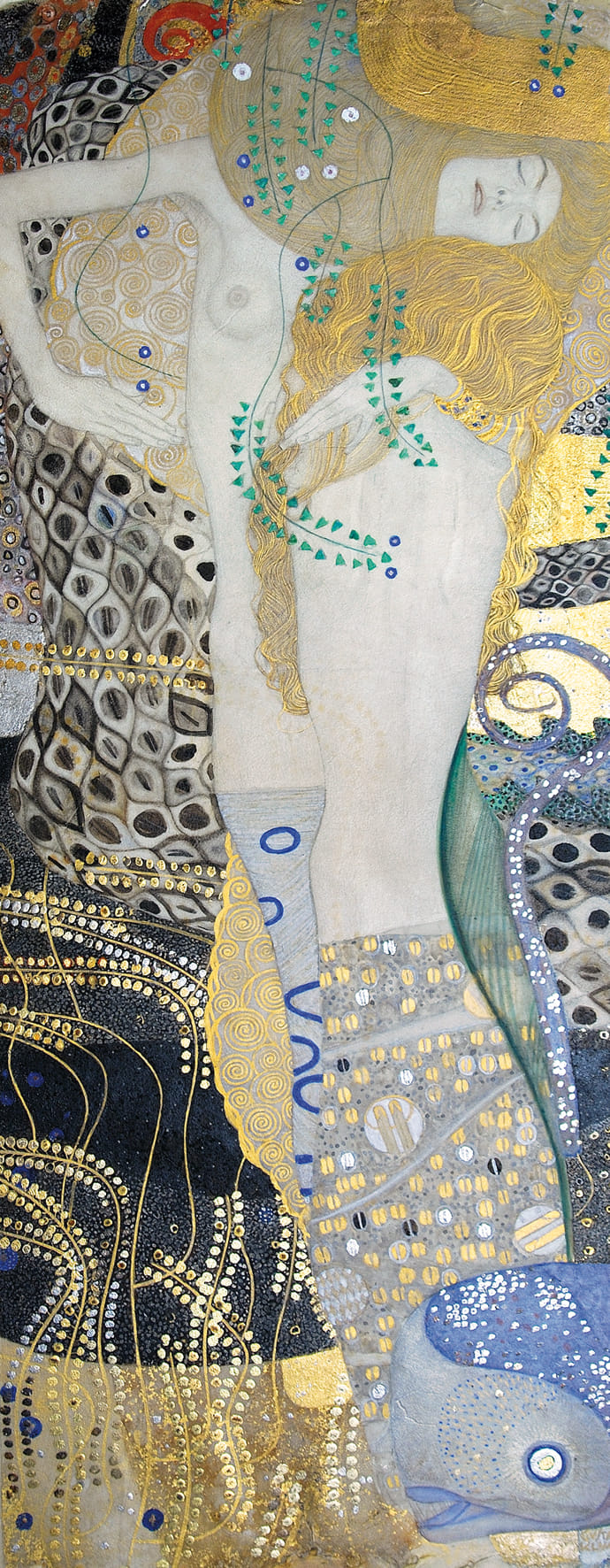 klimt the friends レプリカ 絵画 The Friends, 1917 by Gustav Klimt