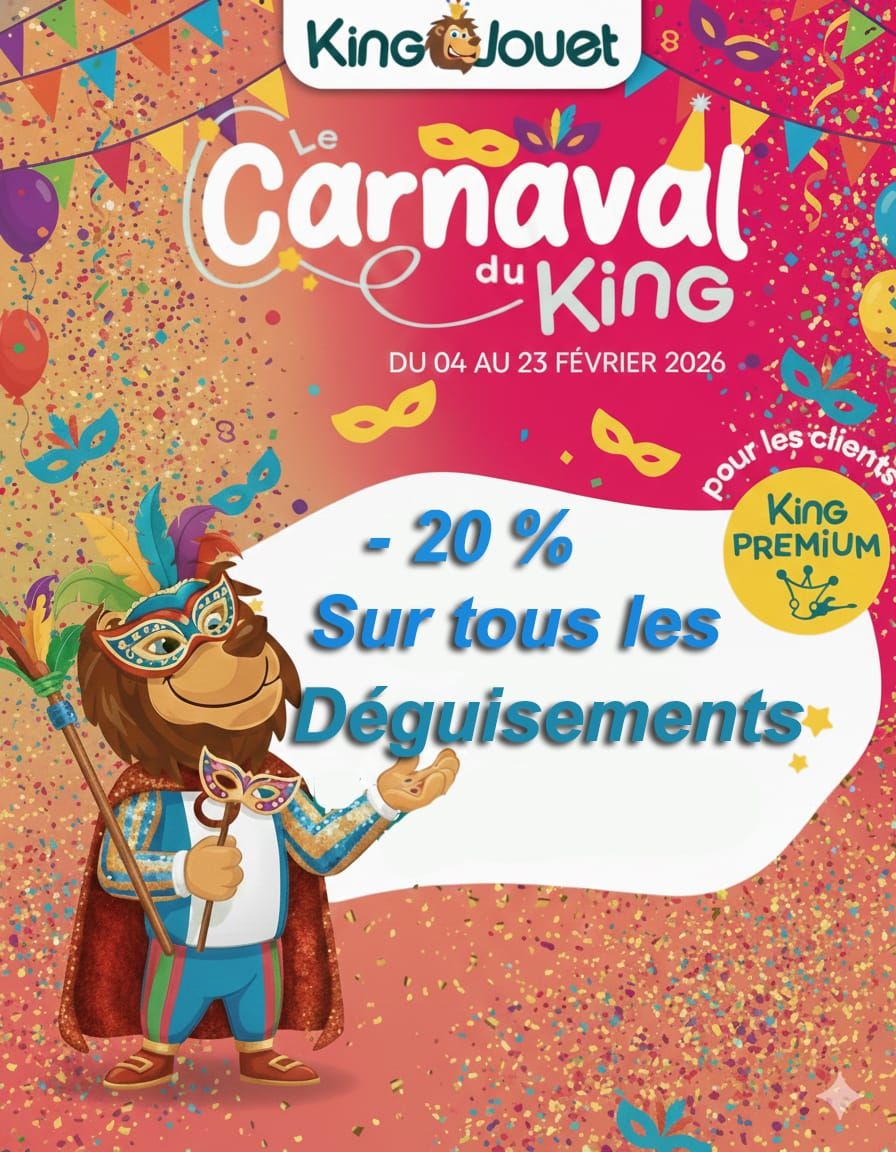 Shopping - 🎭 Le Carnaval du King est lancé ! 🎭 Du 4 au 23 février 2026 ...