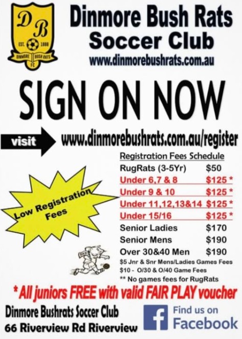 Dinmore Bush Rats Soccer Club | Riverview QLD
