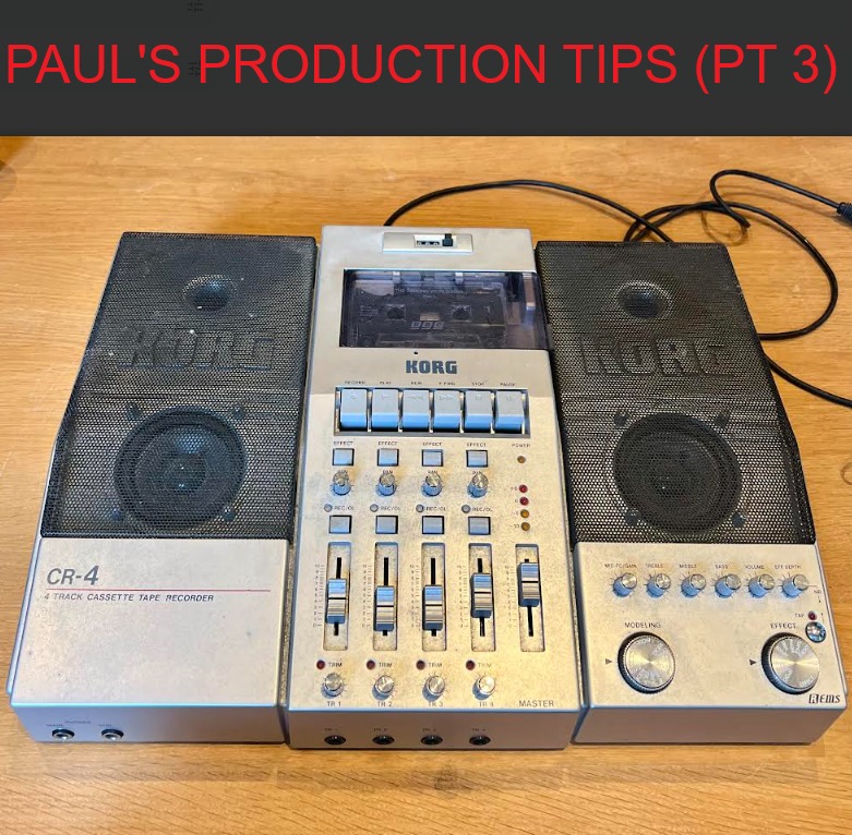 Korg CR-4 4-track cassette tape recorder