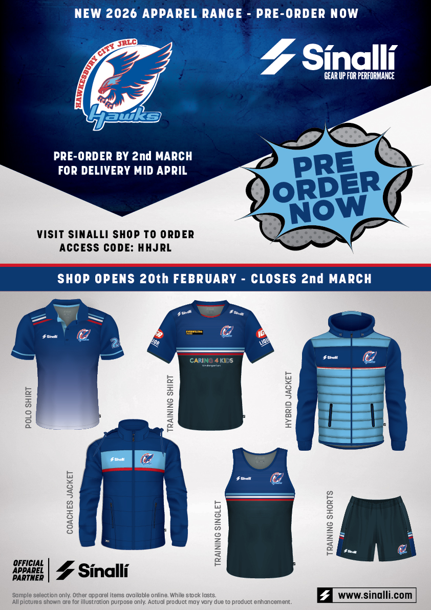 Sinalli Sports - The Hawkesbury Hawks Supporters Store is... | Facebook