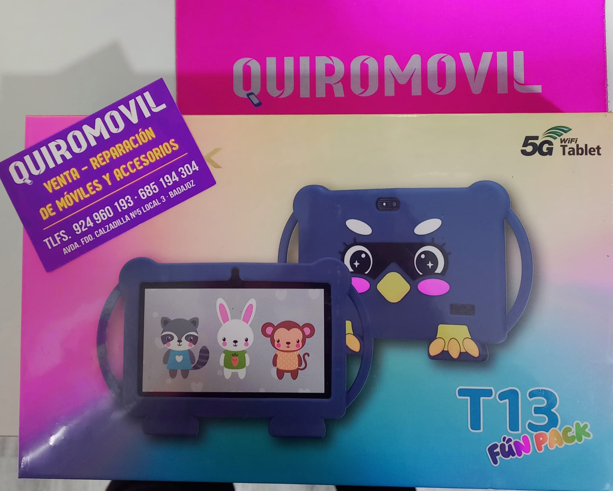 Quiromovil - 🎉 ¡Nueva Tablet Infantil T13 en QUIROMOVIL! 🎉 Perfecta ...