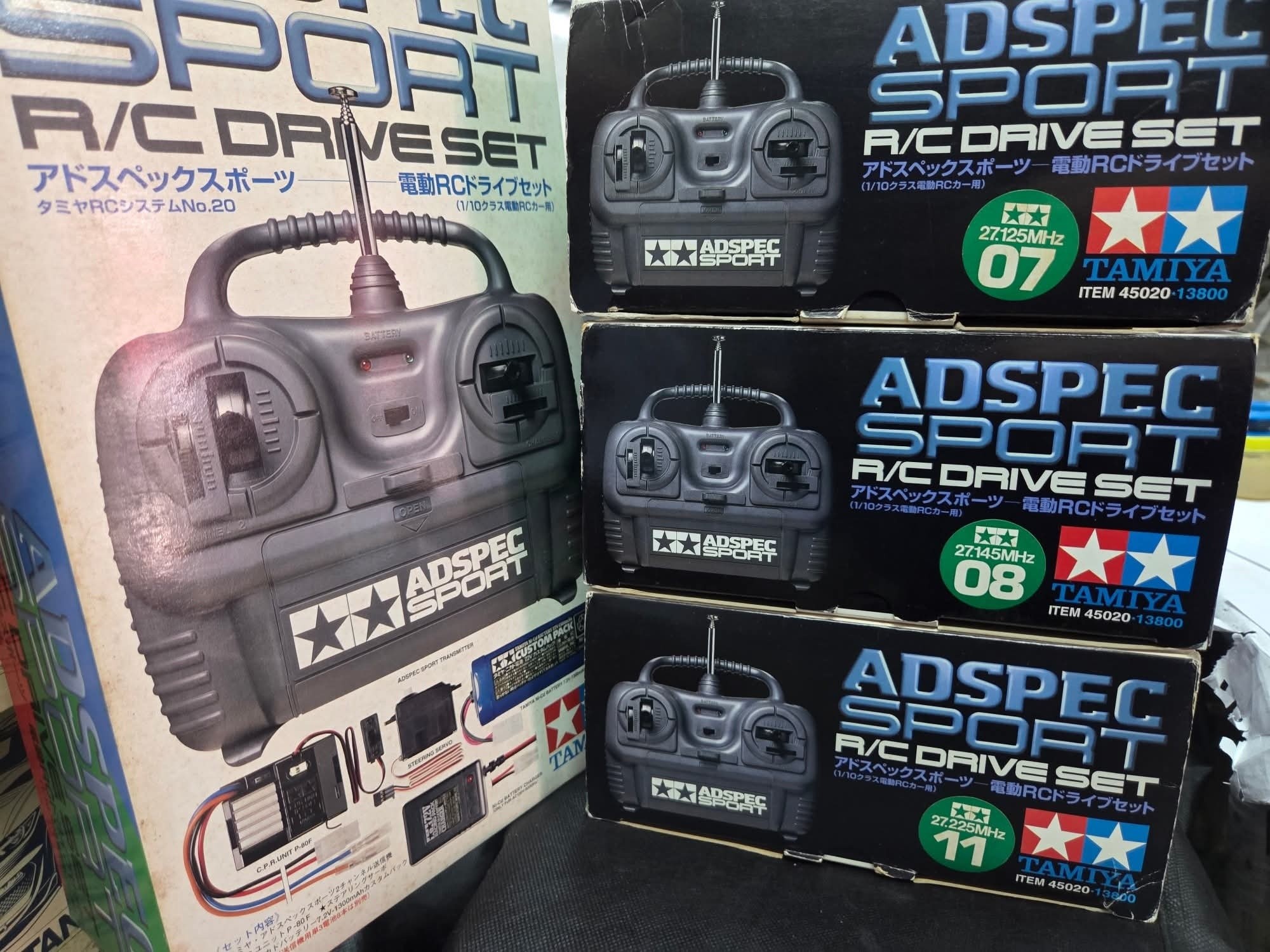 Tamiya RC car parts for sale including Adspec Sport R/C drive set