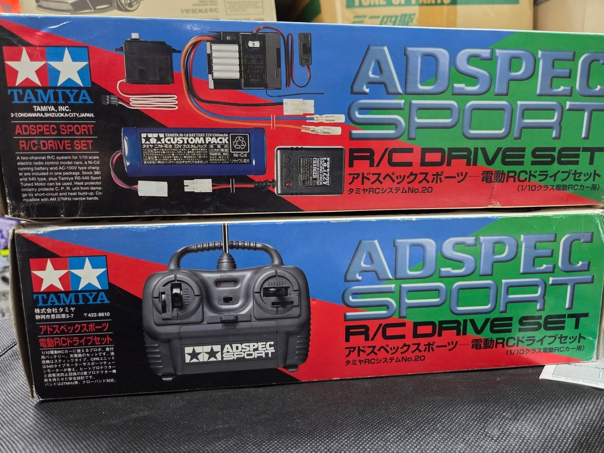 Tamiya RC car parts for sale including Adspec Sport R/C drive set