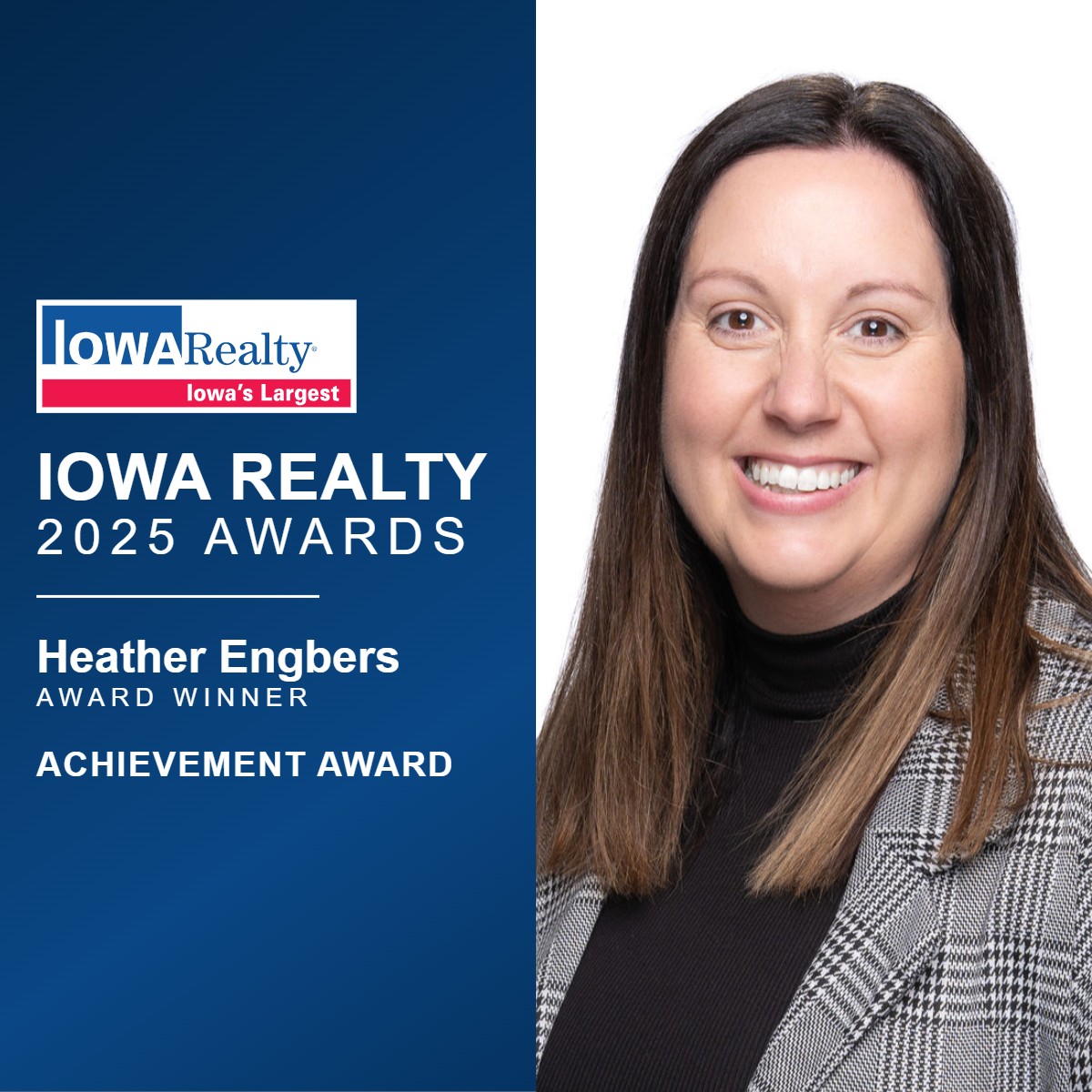 Newton - Heather Engbers, Iowa Realty was also recognized as a ...