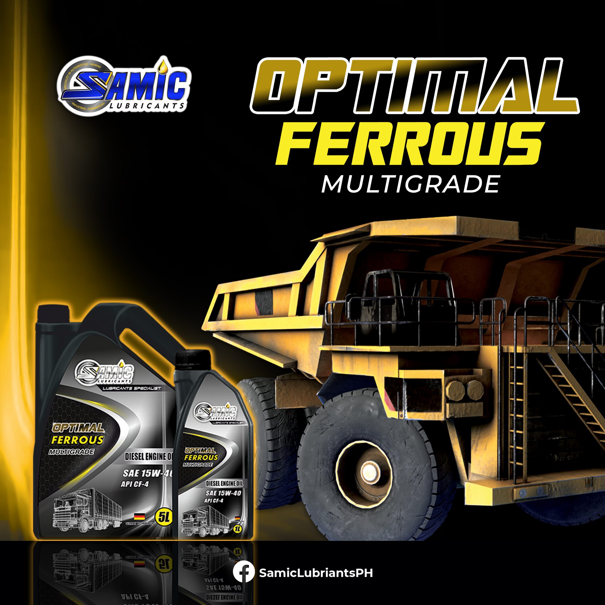 Samic Optimal Ferrous SAE... - SAMIC Lubricants Philippines
