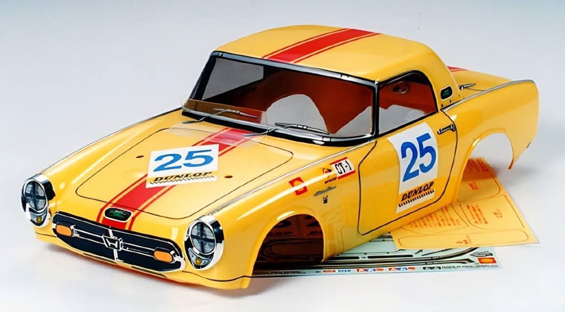 🎉Vintage RC For Sale🥳🤩Tamiya🏎 😱1/10 Honda 😍 S800 Racing Body