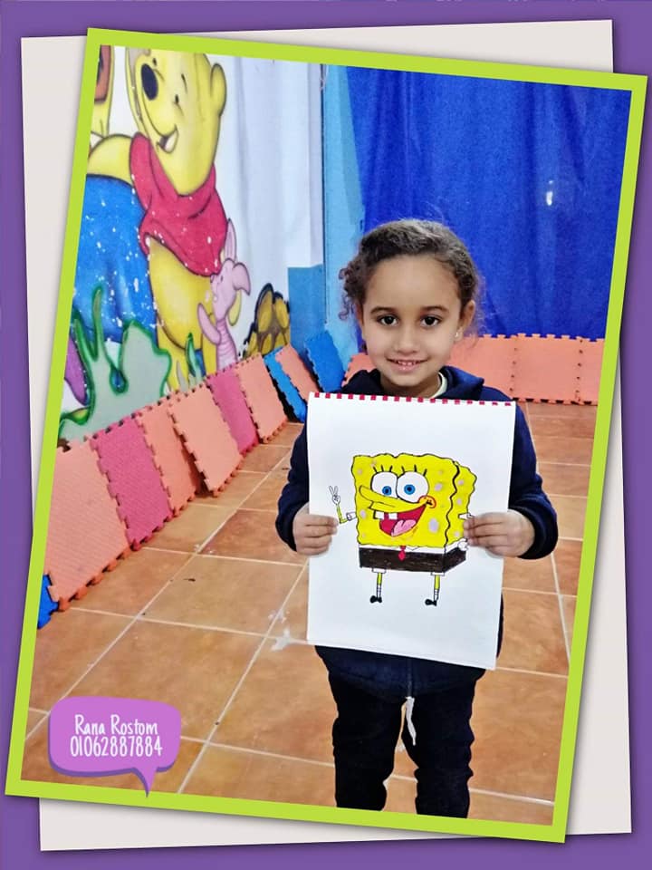 كورس الرسم للاطفال 😍😊👍 - Rana Rostom Artist | Facebook
