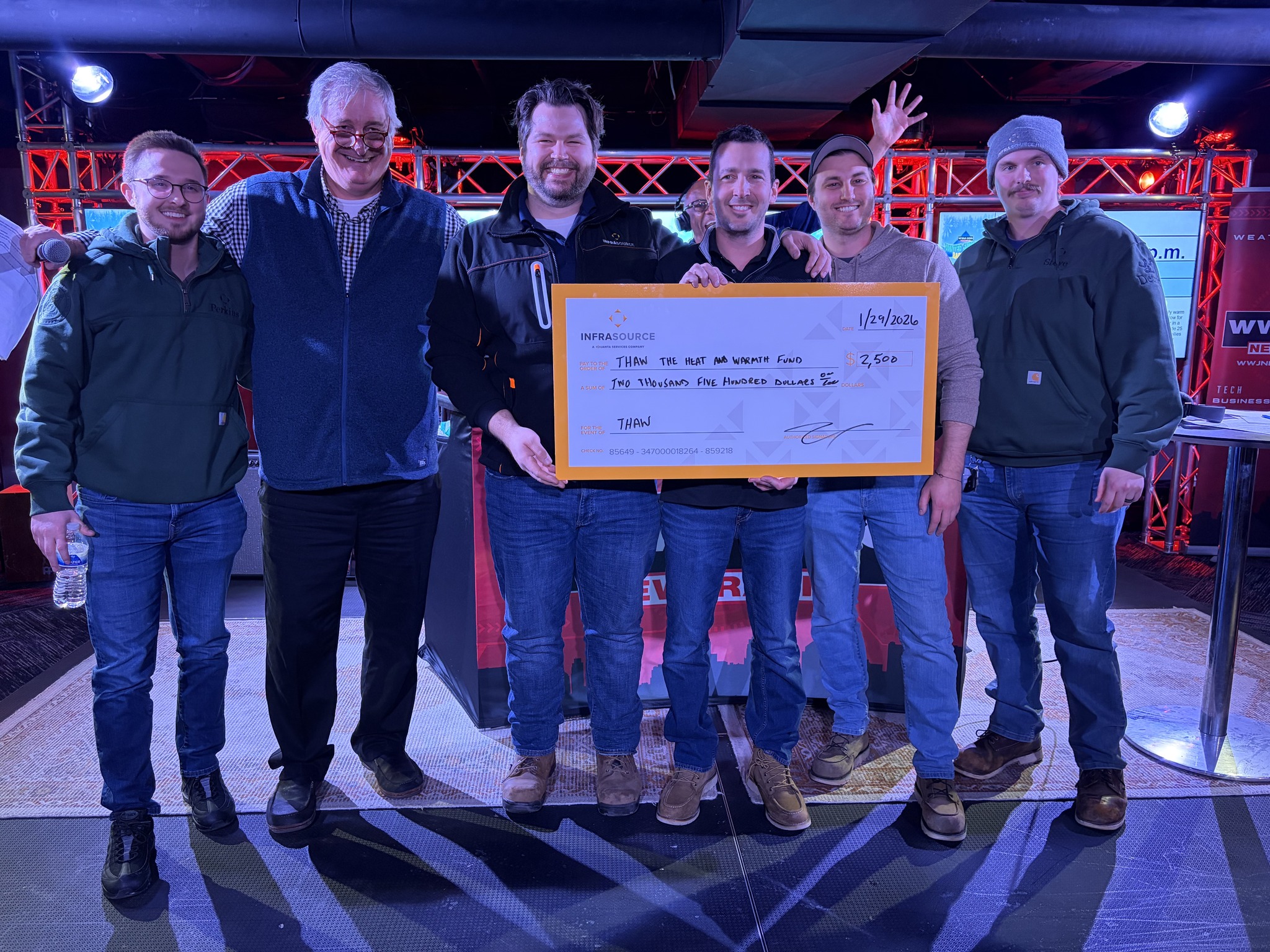 WWJ - InfraSource just made a difference by donating $2,500 to the WWJ ...