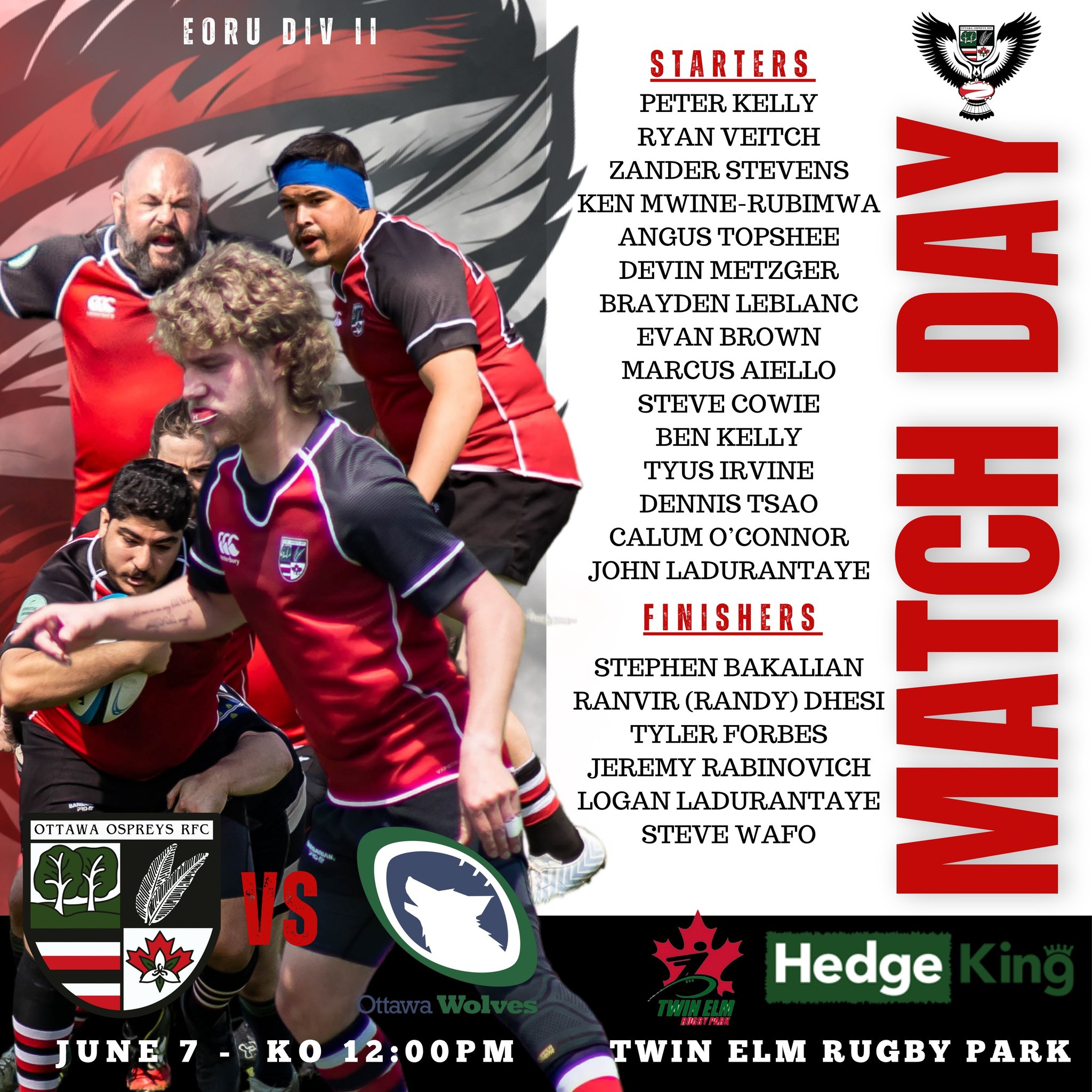 Ottawa Ospreys Rugby Football Club | Ottawa ON