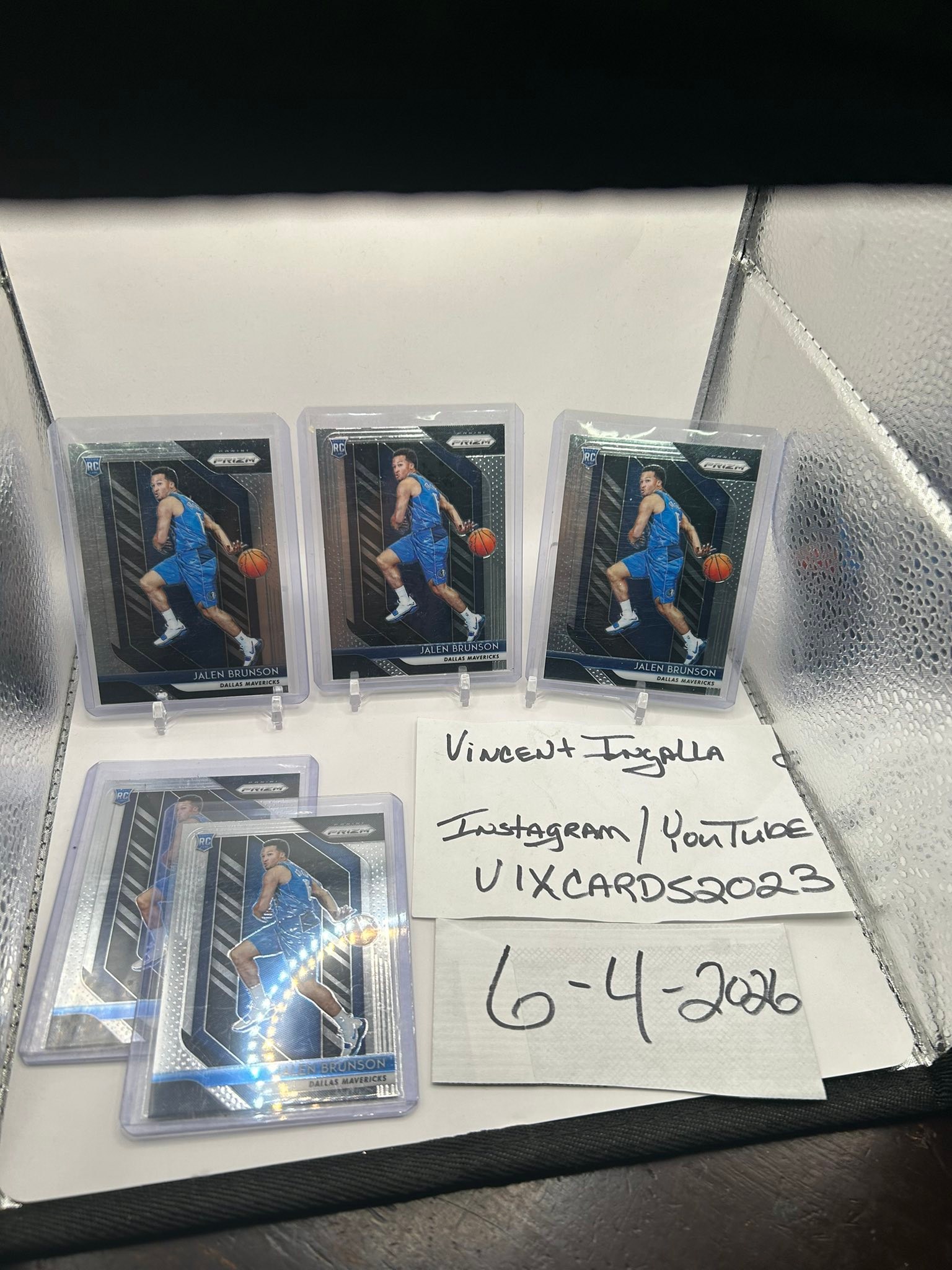 Jalen Brunson Rookie lot & more $150 delivered ((SOLD)) I have 