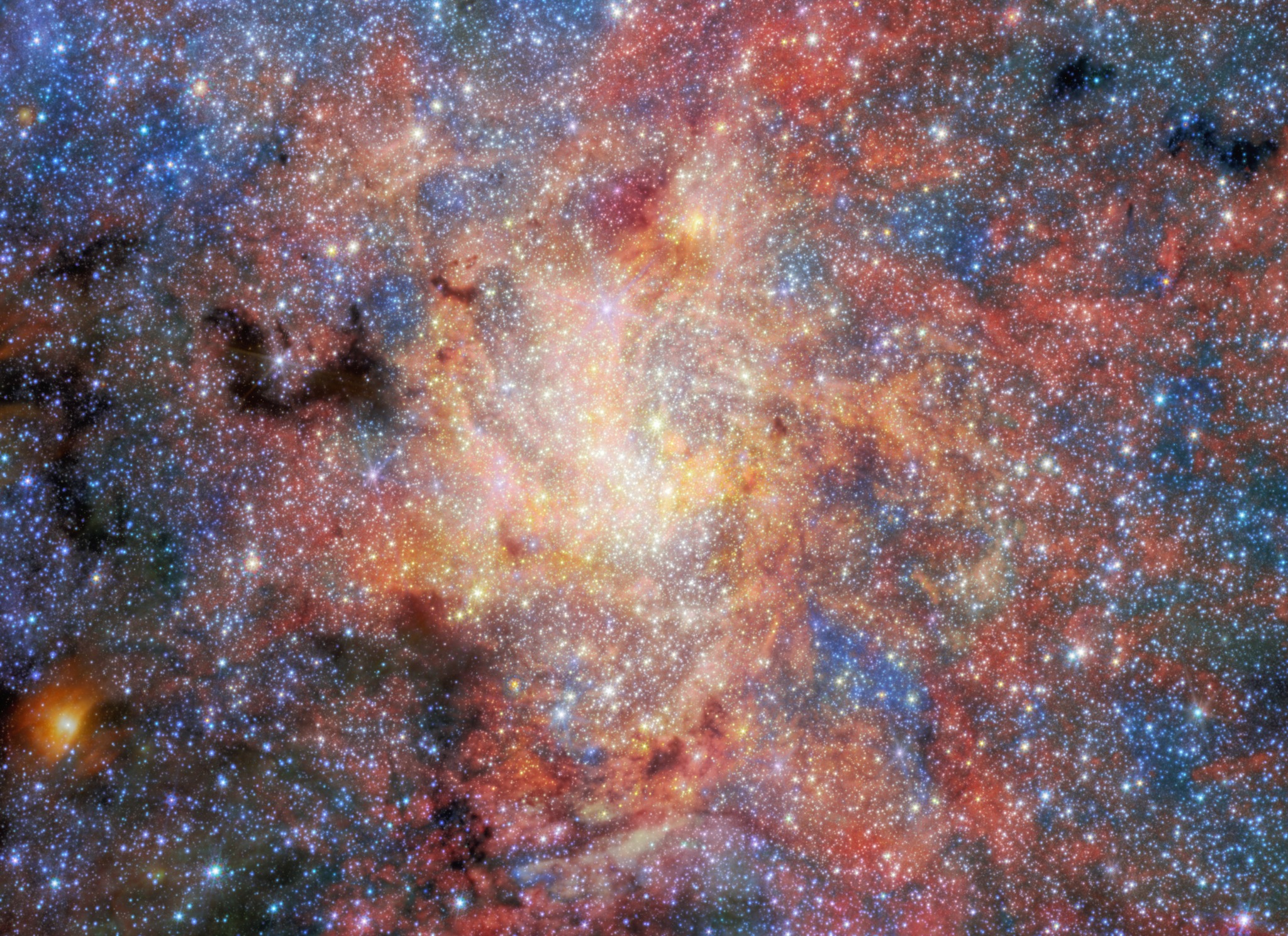 Irregular Dwarf Galaxy Sextans A (APOD: 2025 May 29) Image Credit
