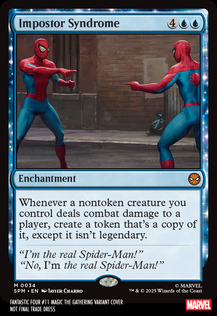 marvel spiderman mtg cards Legends Series Magic: The Gathering Battle-Damaged Spider-Man, 6-Inch Action Figure Toy & Exclusive Foil Collectible Card Game Trading Card Then you may remove up to three stun counters from among all permanents Cosmic Spider-Man | Marvel's Spider-Man