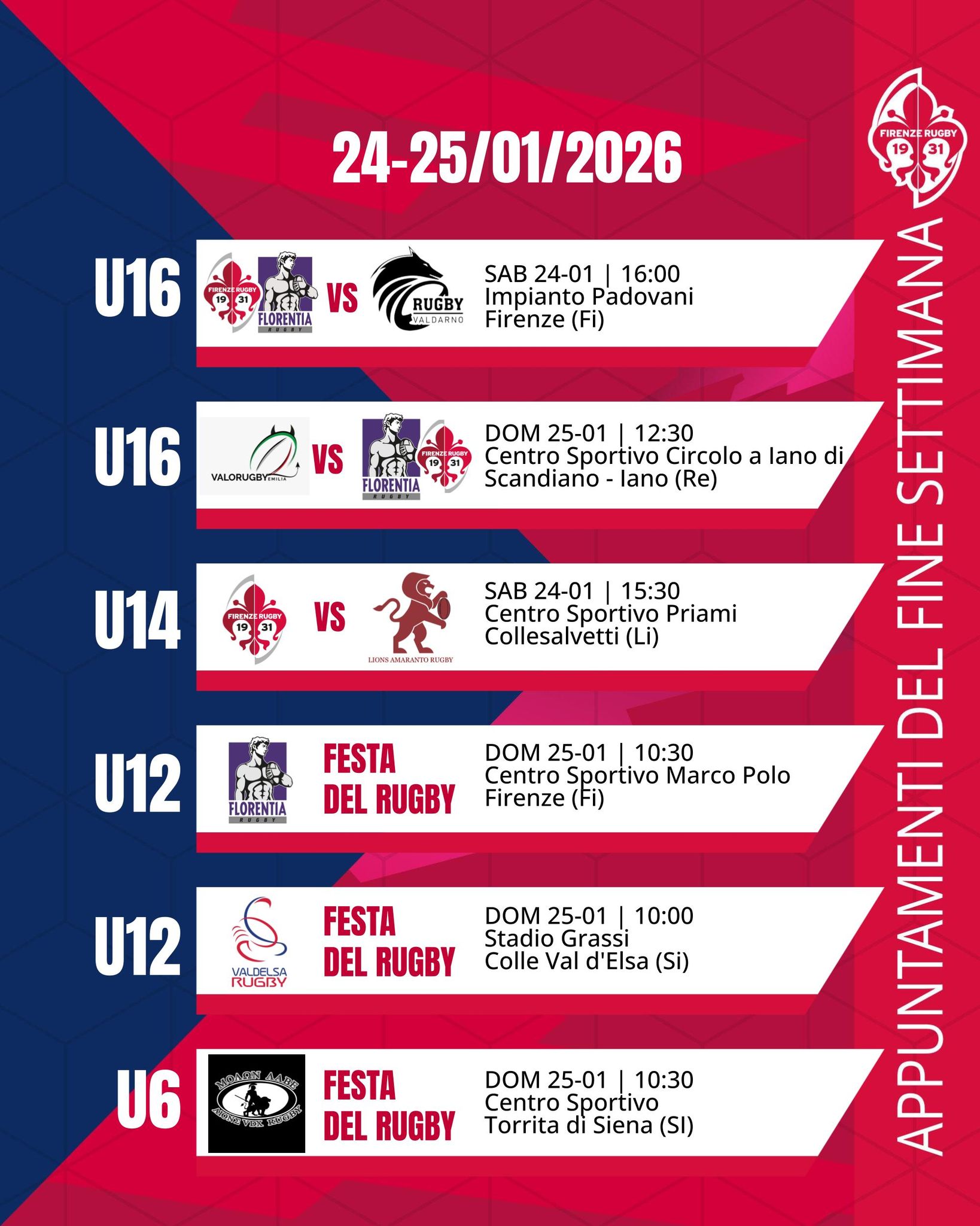 Firenze Rugby 1931 added a new photo. - Firenze Rugby 1931