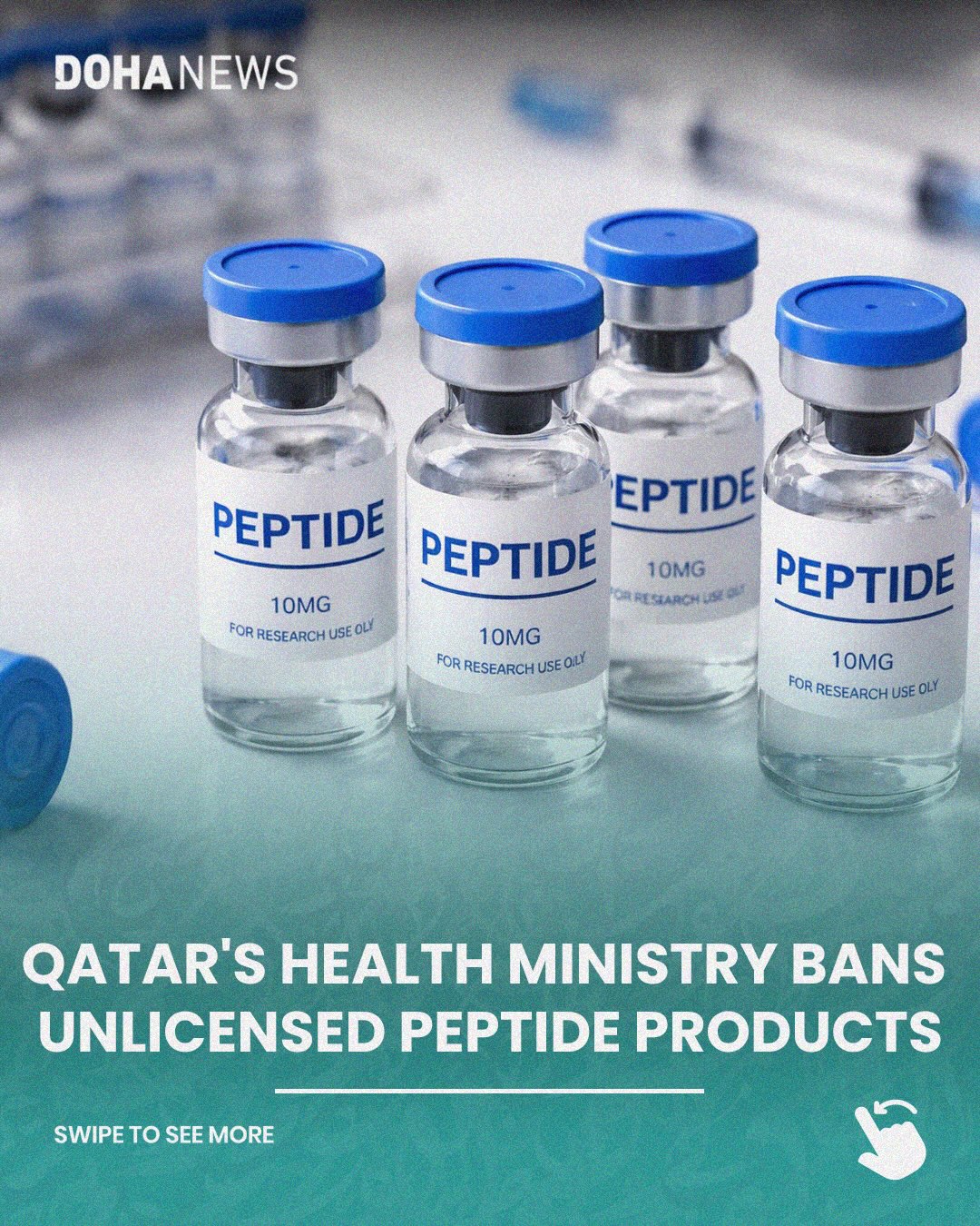 alibaba bulk wholesale bpc-157 tb-500 peptides suppliers Qatar's Ministry of Public Health [MOPH] has banned the importation, trade, prescribing, dispensing, injection, use and promotion of unlicensed peptide products, including BPC-157, Retatrutide and MOTS-c. In an announcement on Thursday, the B12 vitamin Store Vitamin Aspire Liquids SIZE:100ml